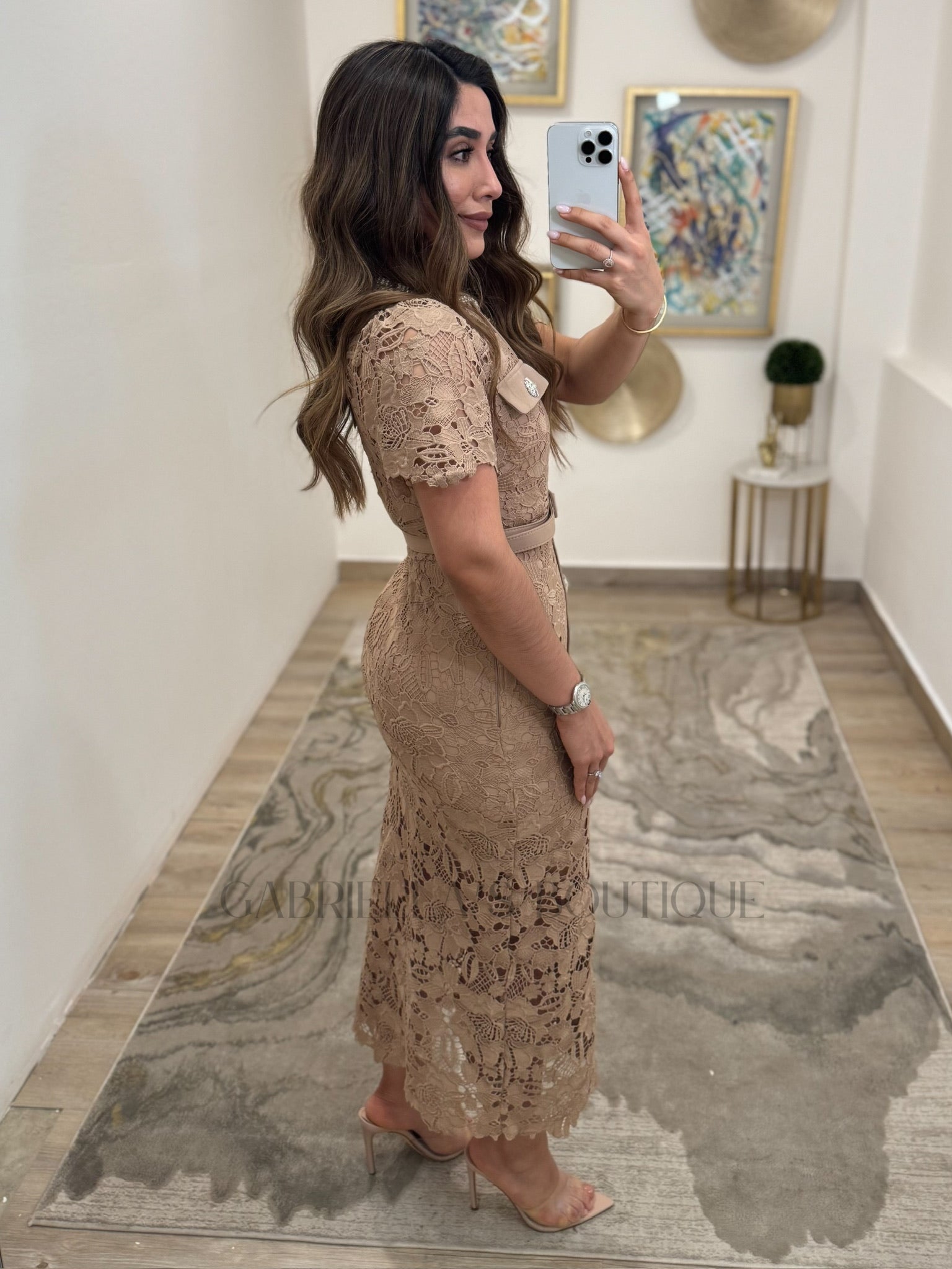 Vestido Café
