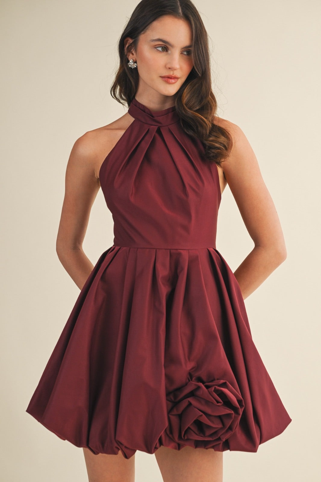 VESTIDO GUINDA
