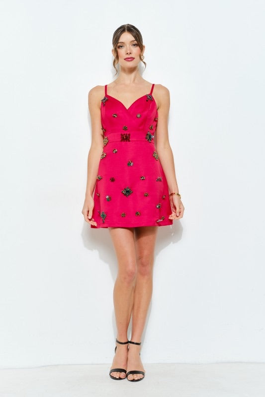 VESTIDO ROJO