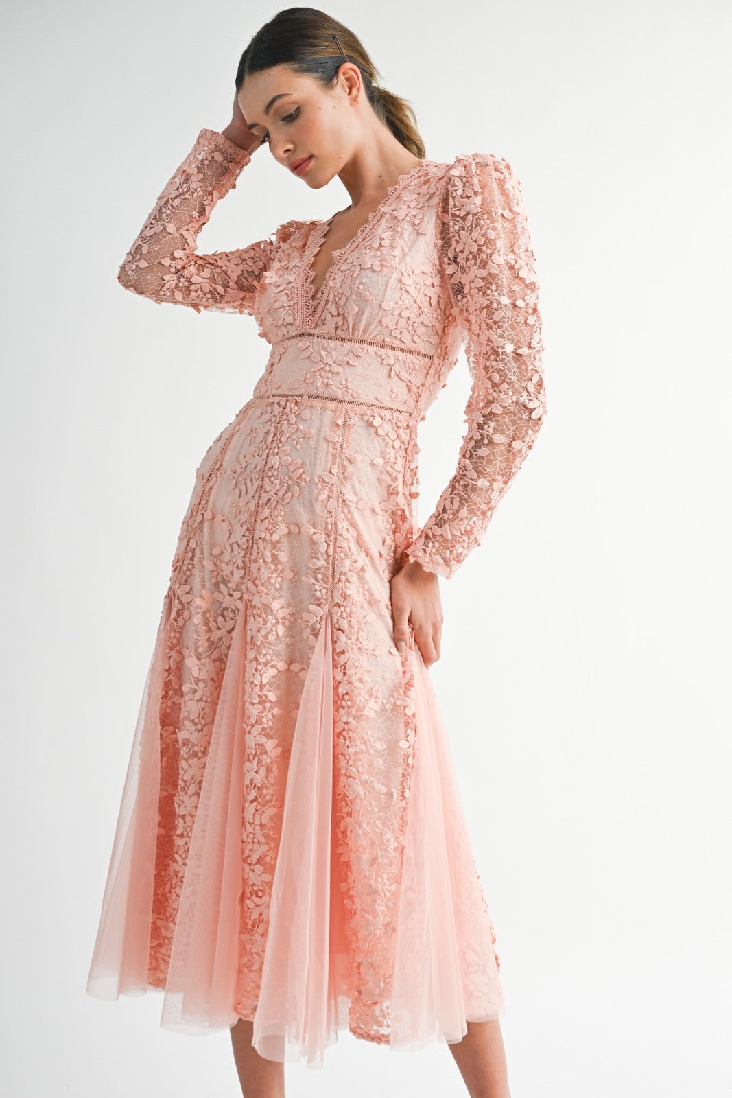 VESTIDO ROSA