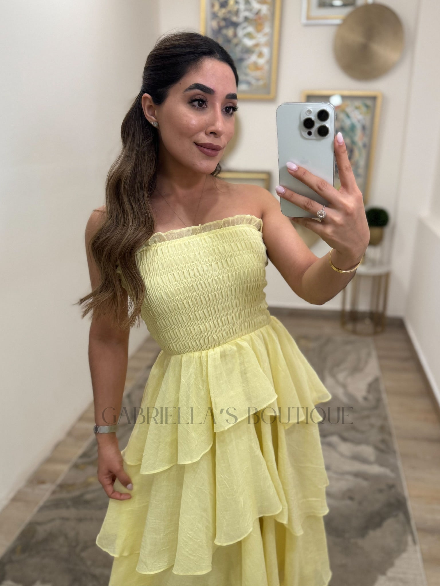 Vestido Amarillo