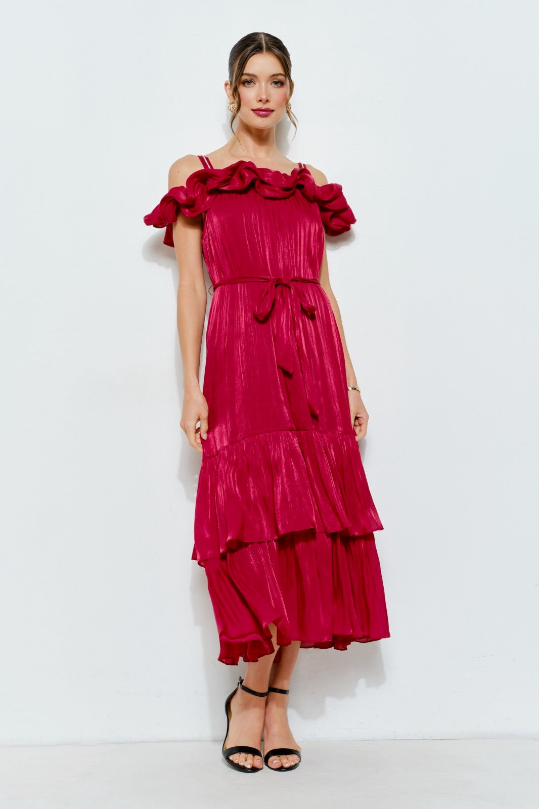 VESTIDO GUINDA