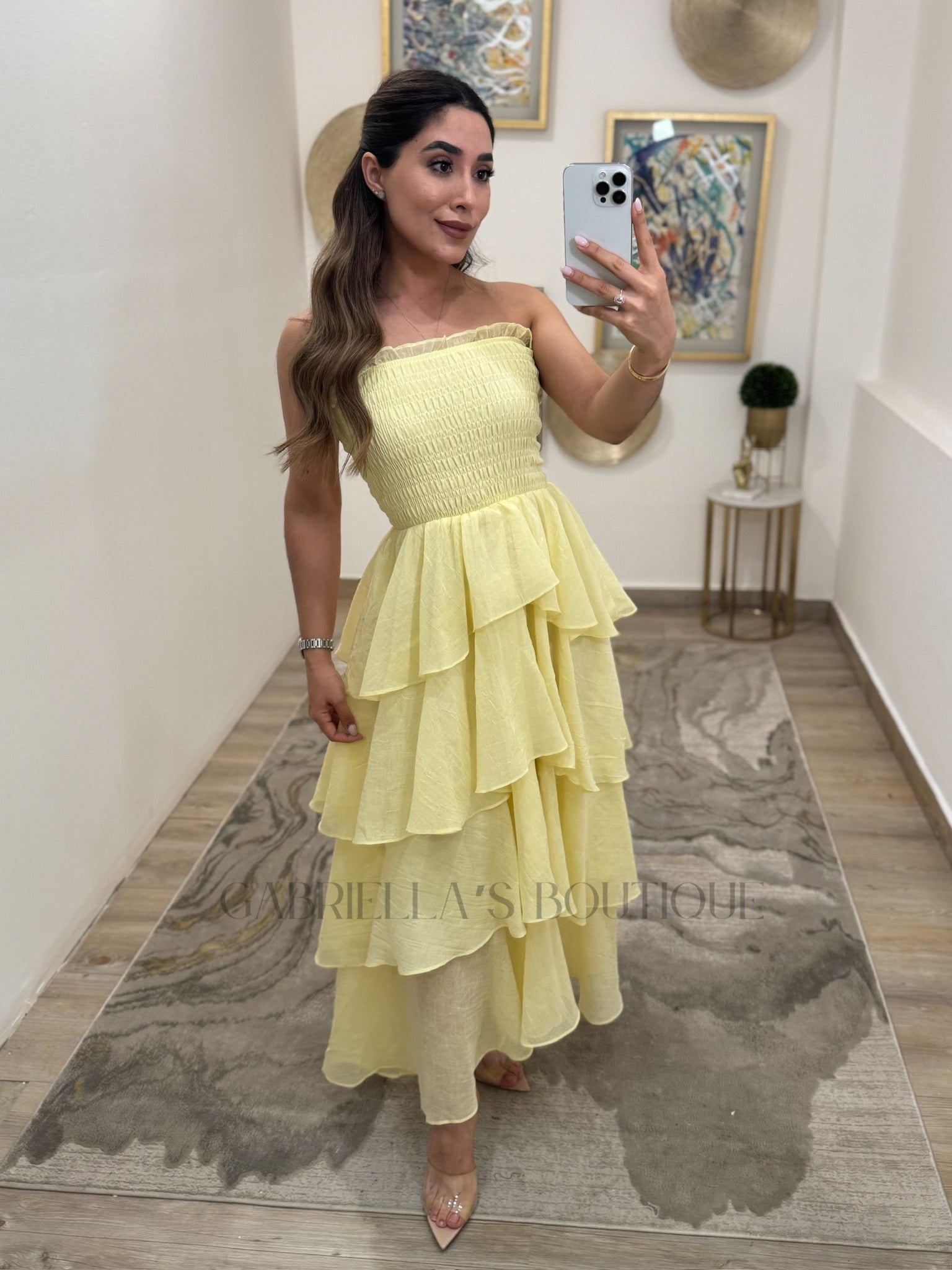 Vestido Amarillo