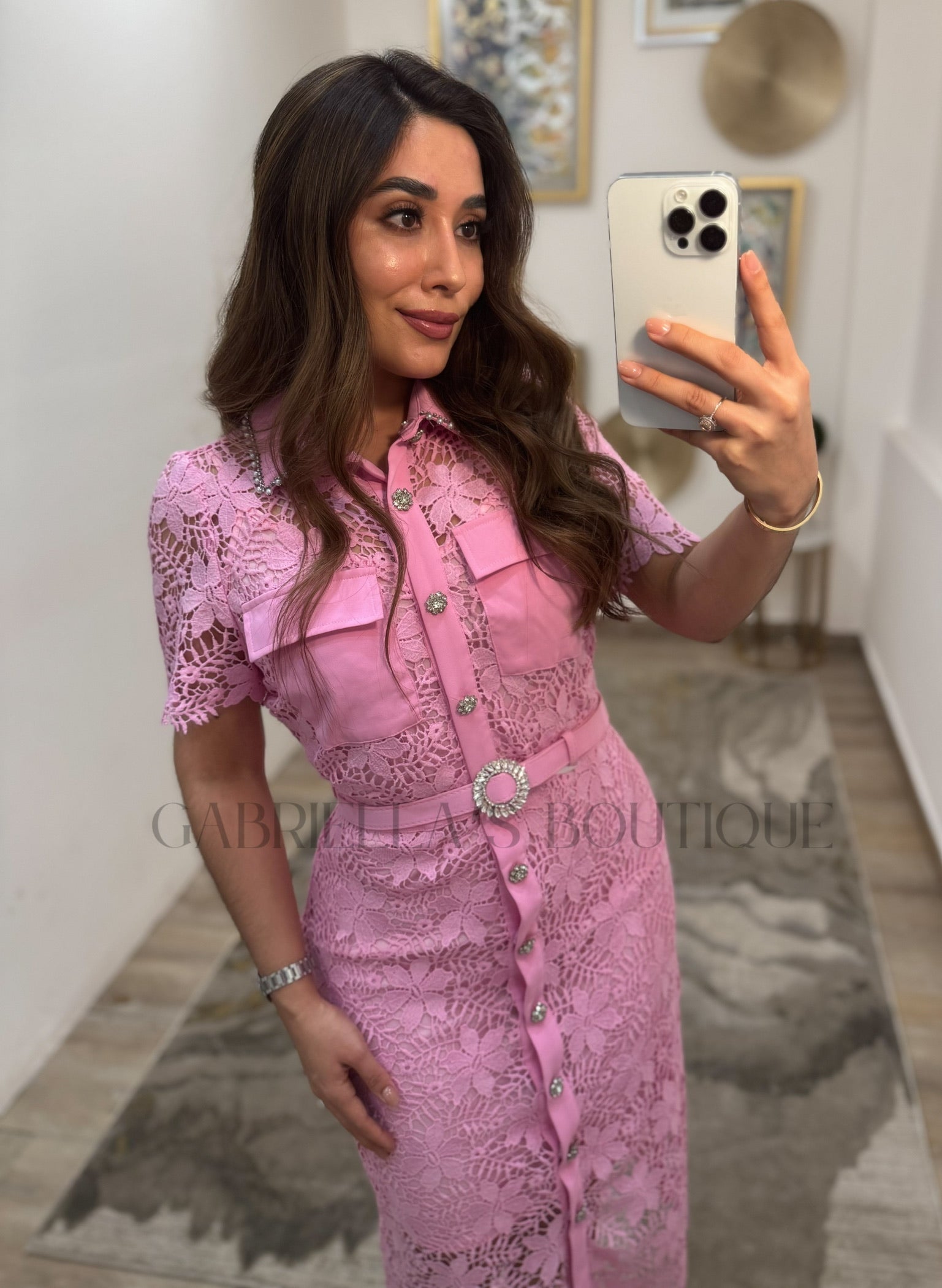 Vestido rosa