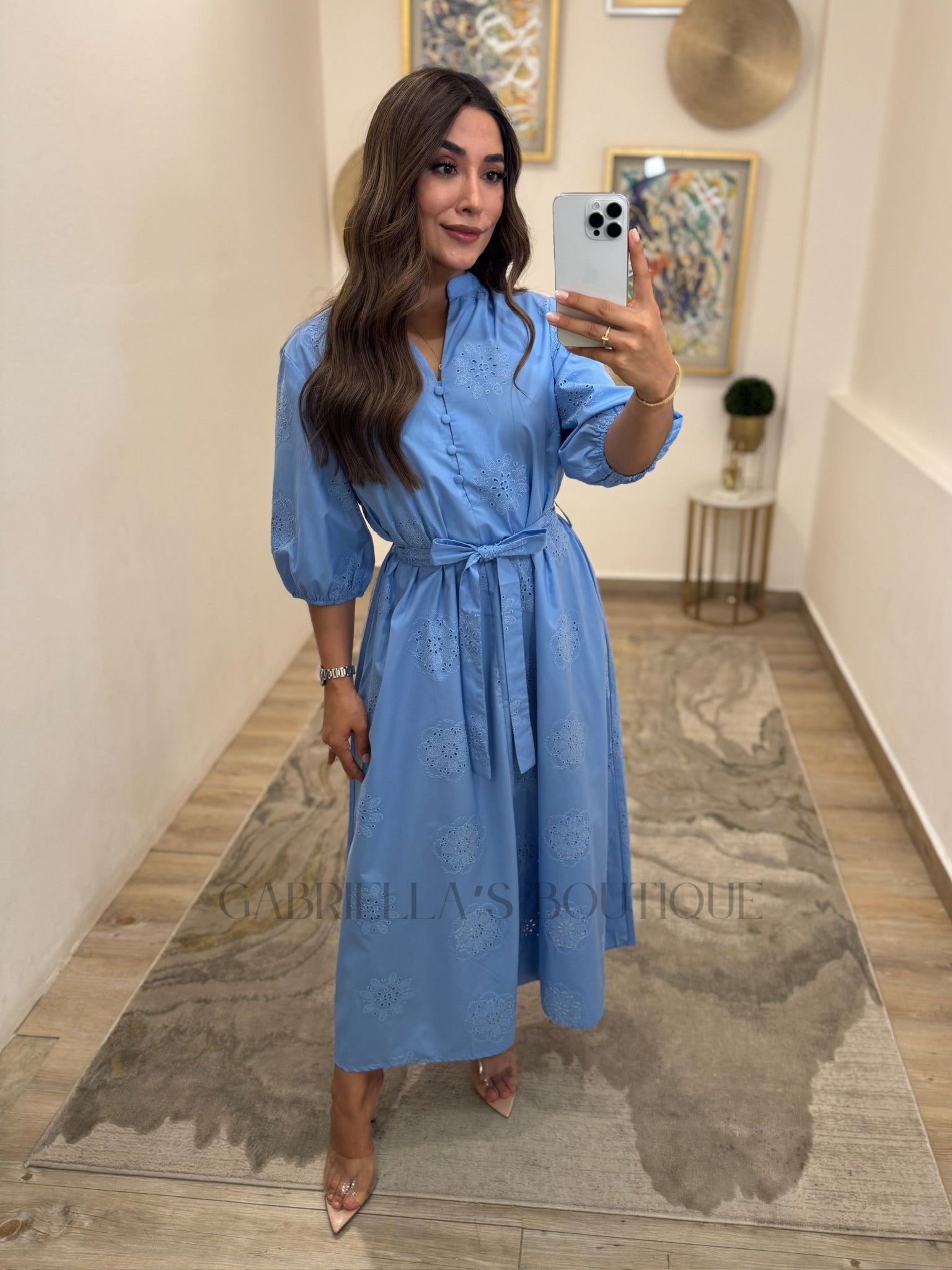 VESTIDO AZUL