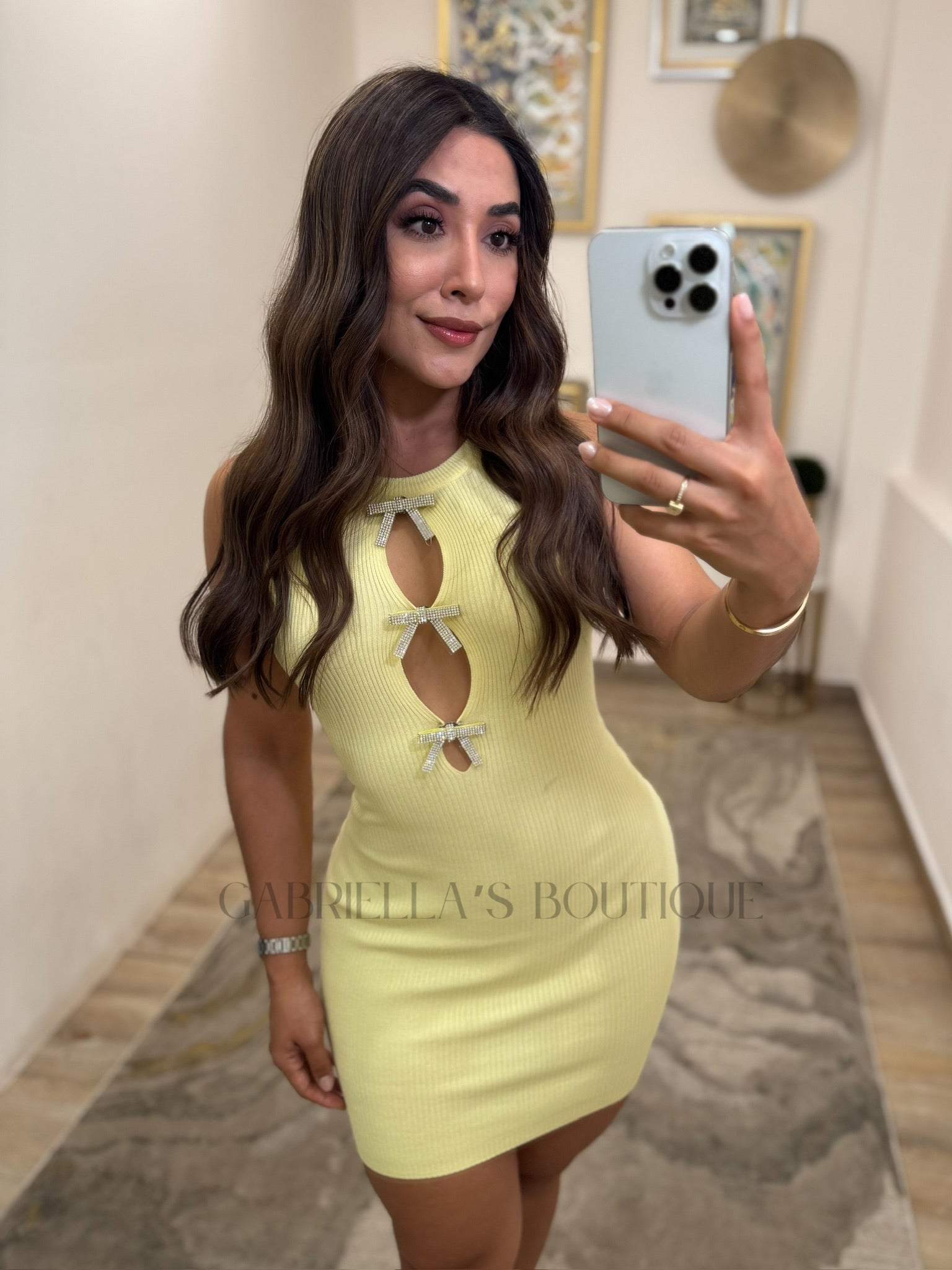 VESTIDO AMARILLO