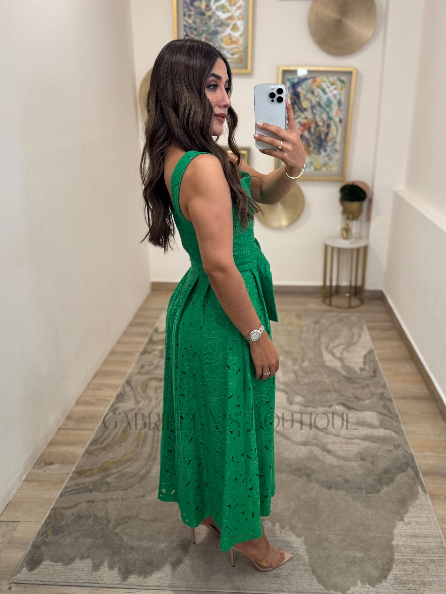 VESTIDO VERDE