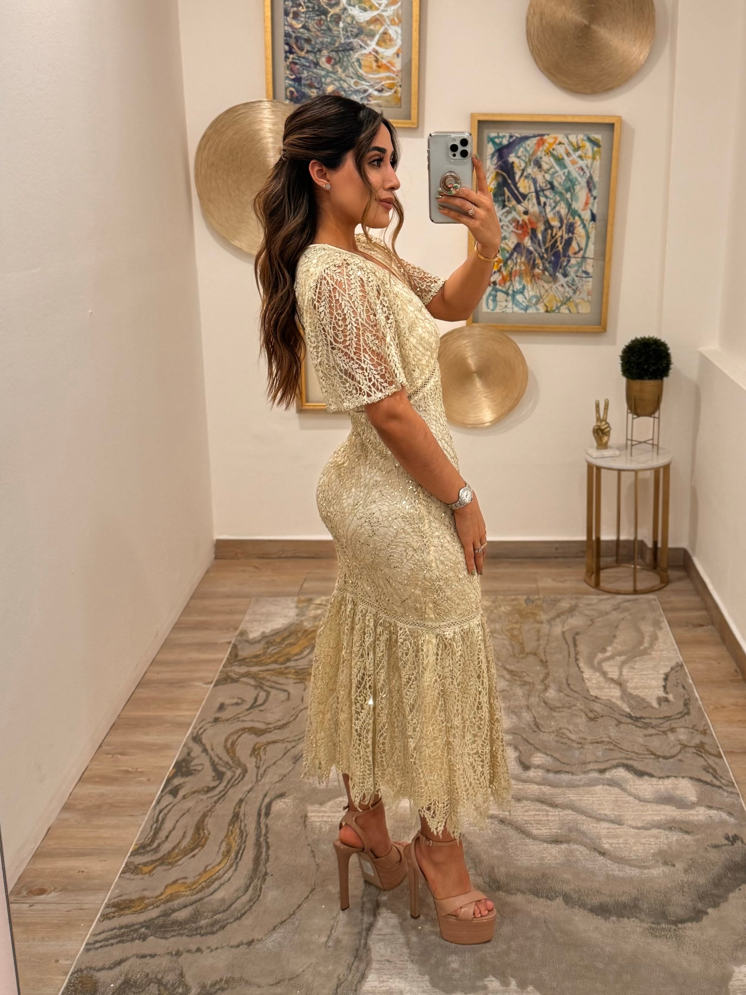 Vestido dorado