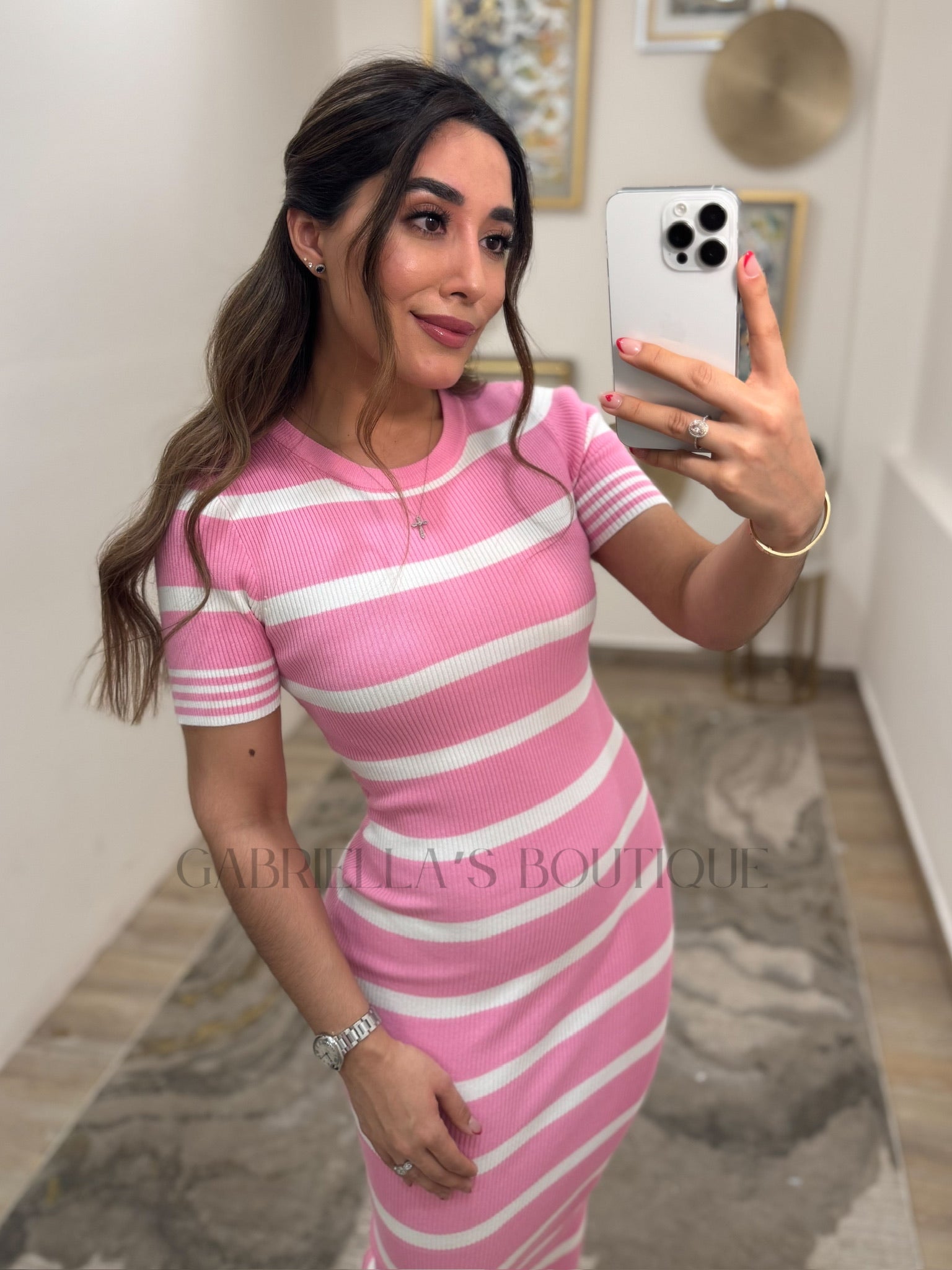 Vestido rosa