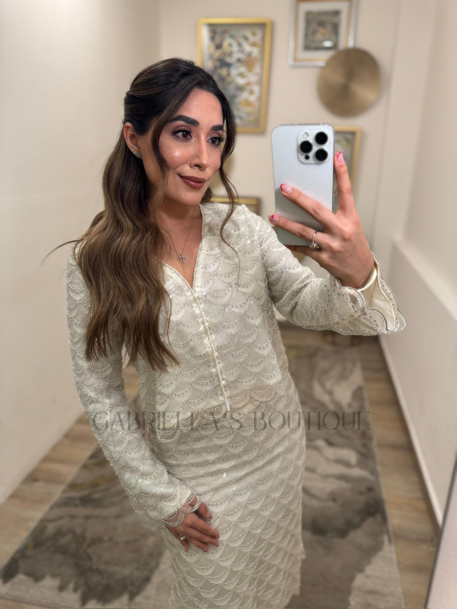 Conjunto beige