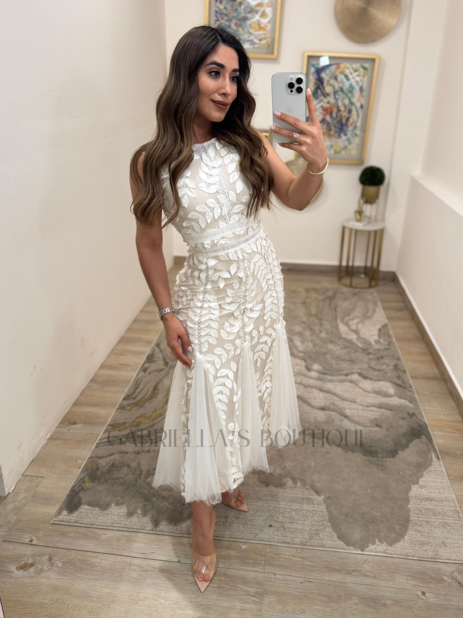 VESTIDO BLANCO