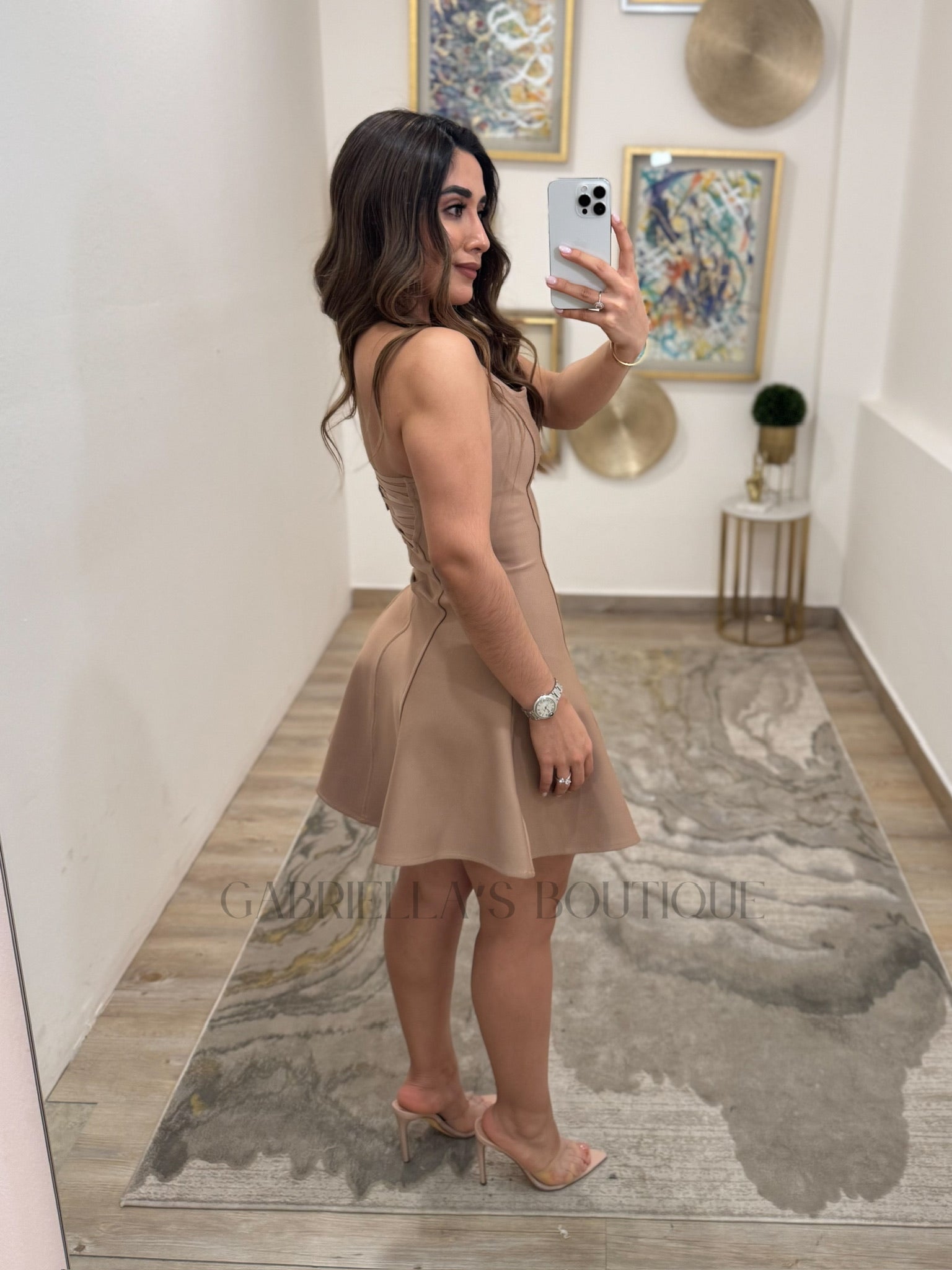 Vestido Café