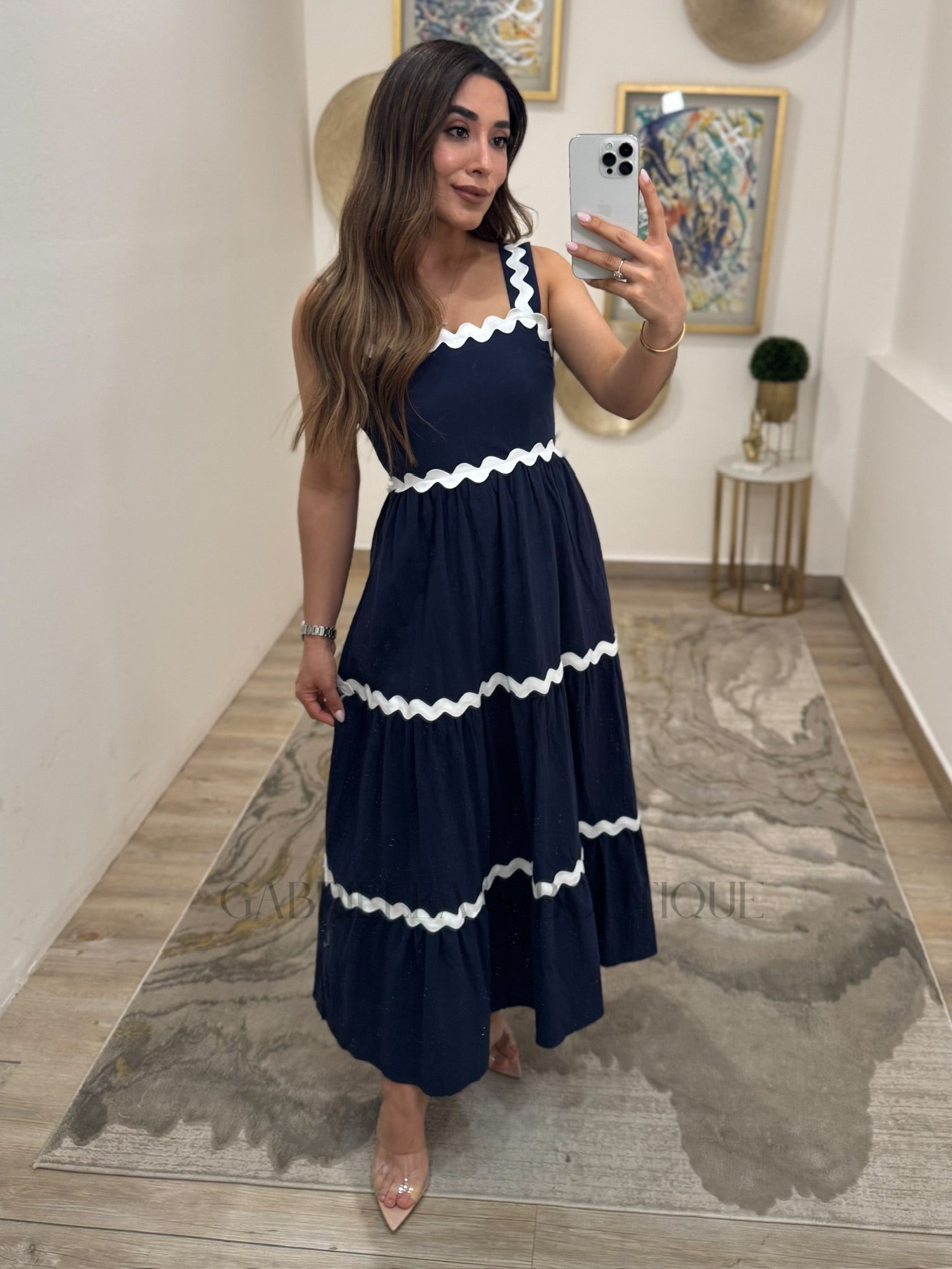 Vestido Azul Marino