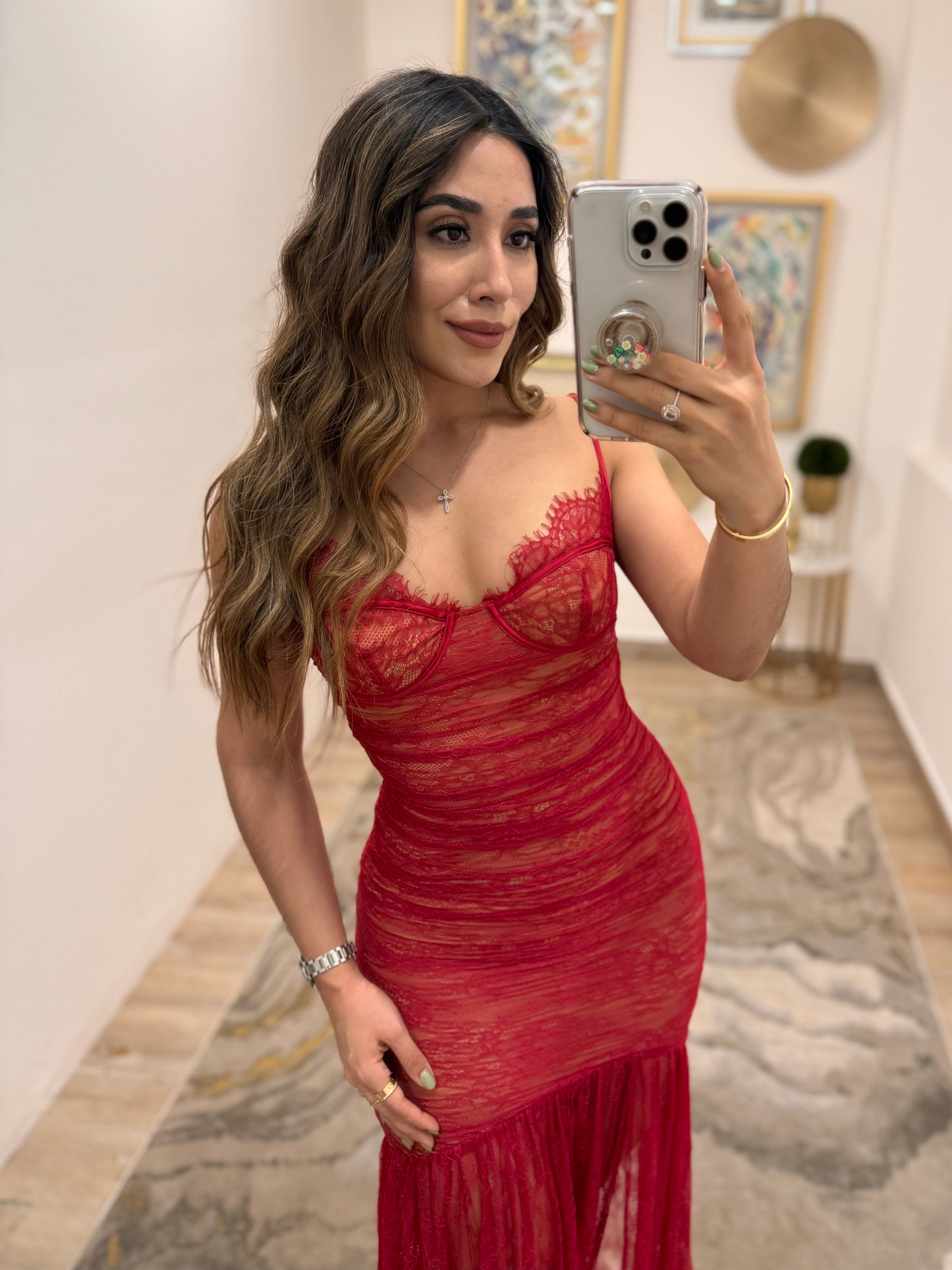 Vestido encaje