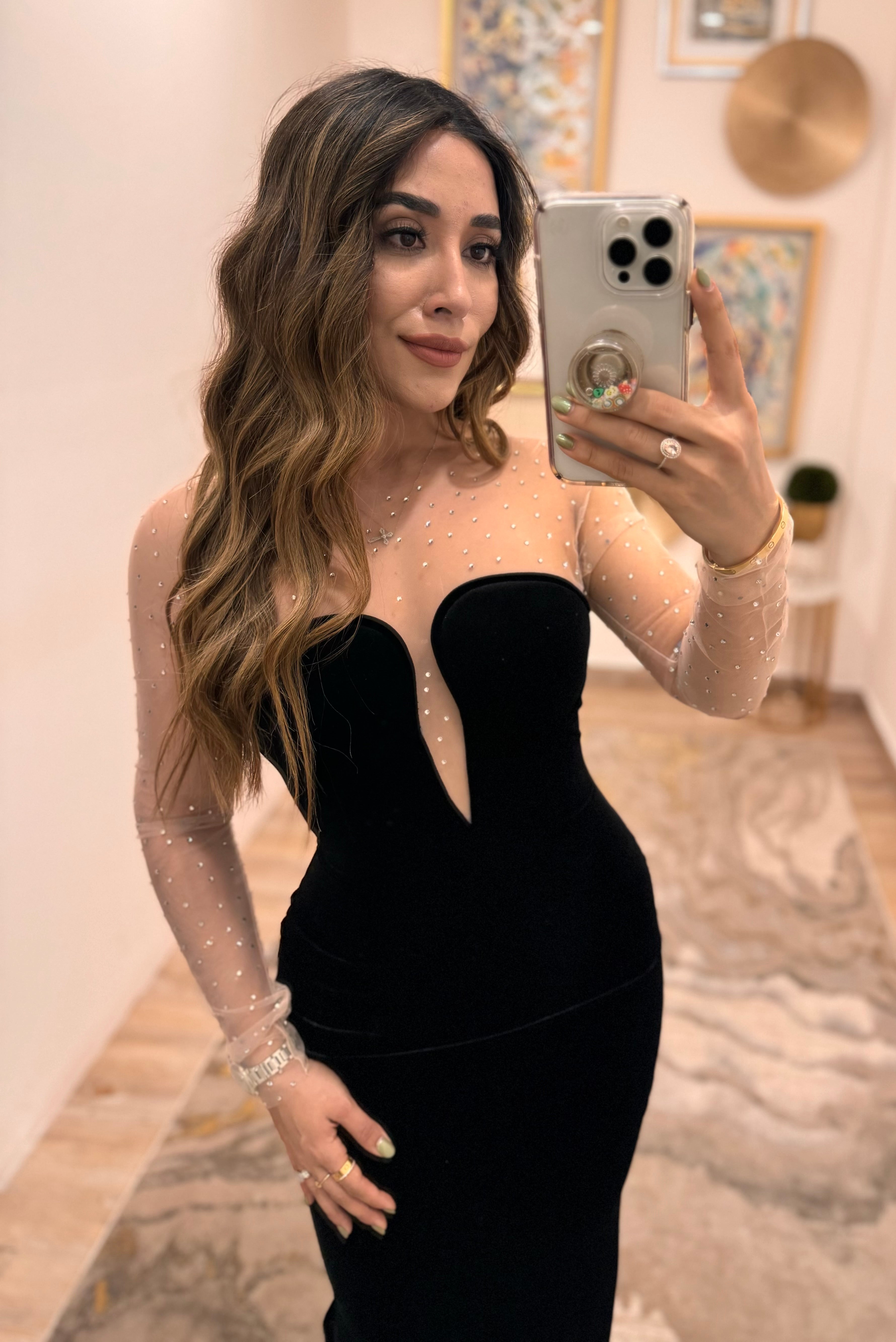 Vestido terciopelo