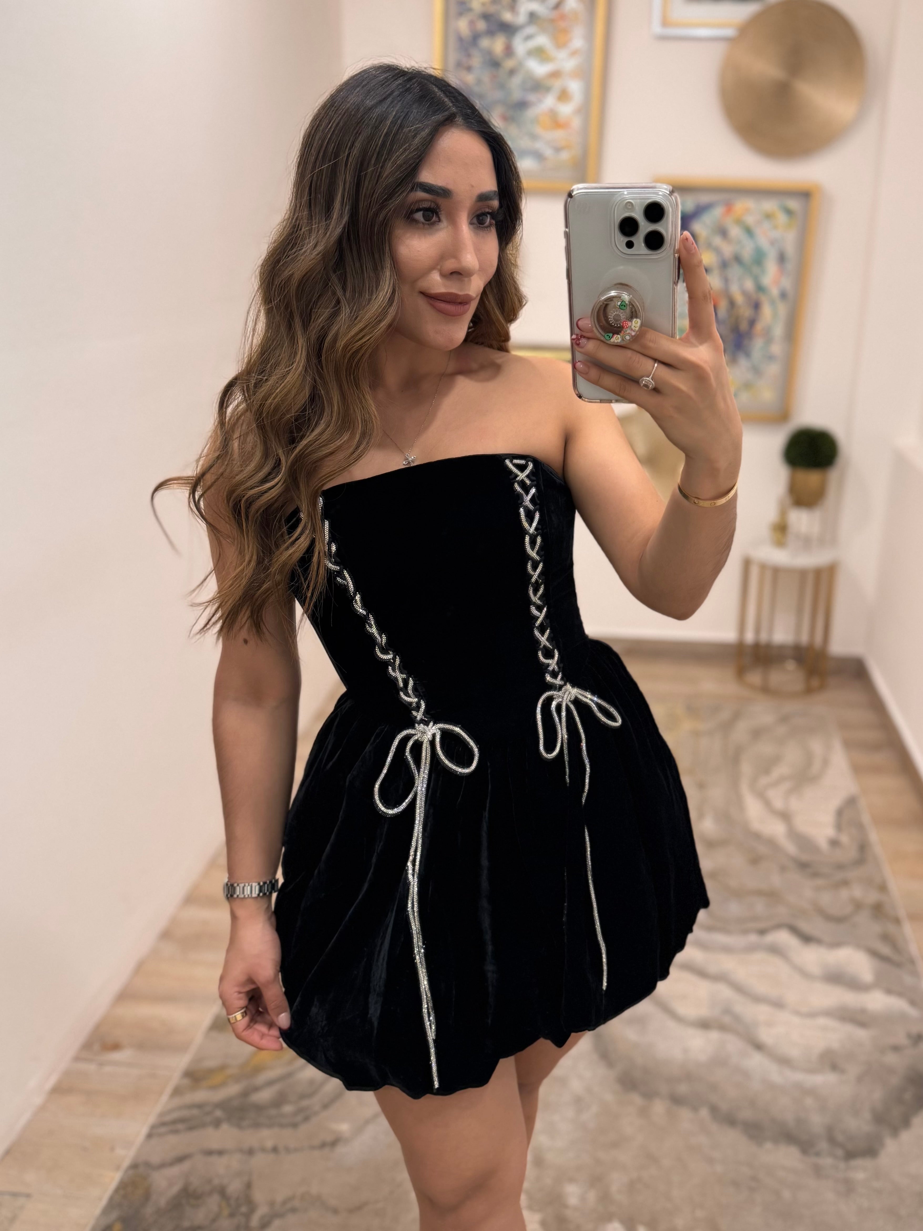 Vestido terciopelo