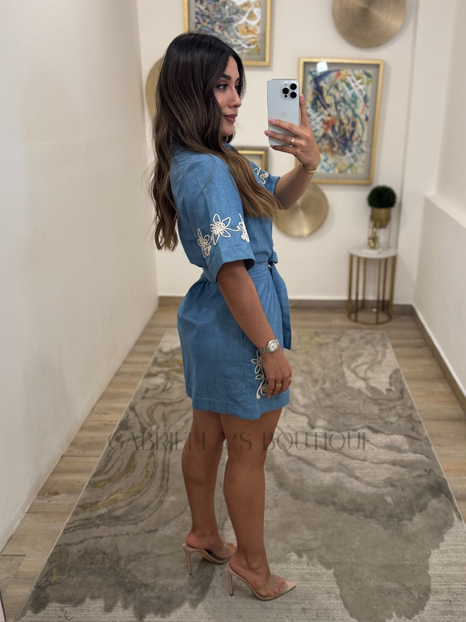 Vestido mezclilla