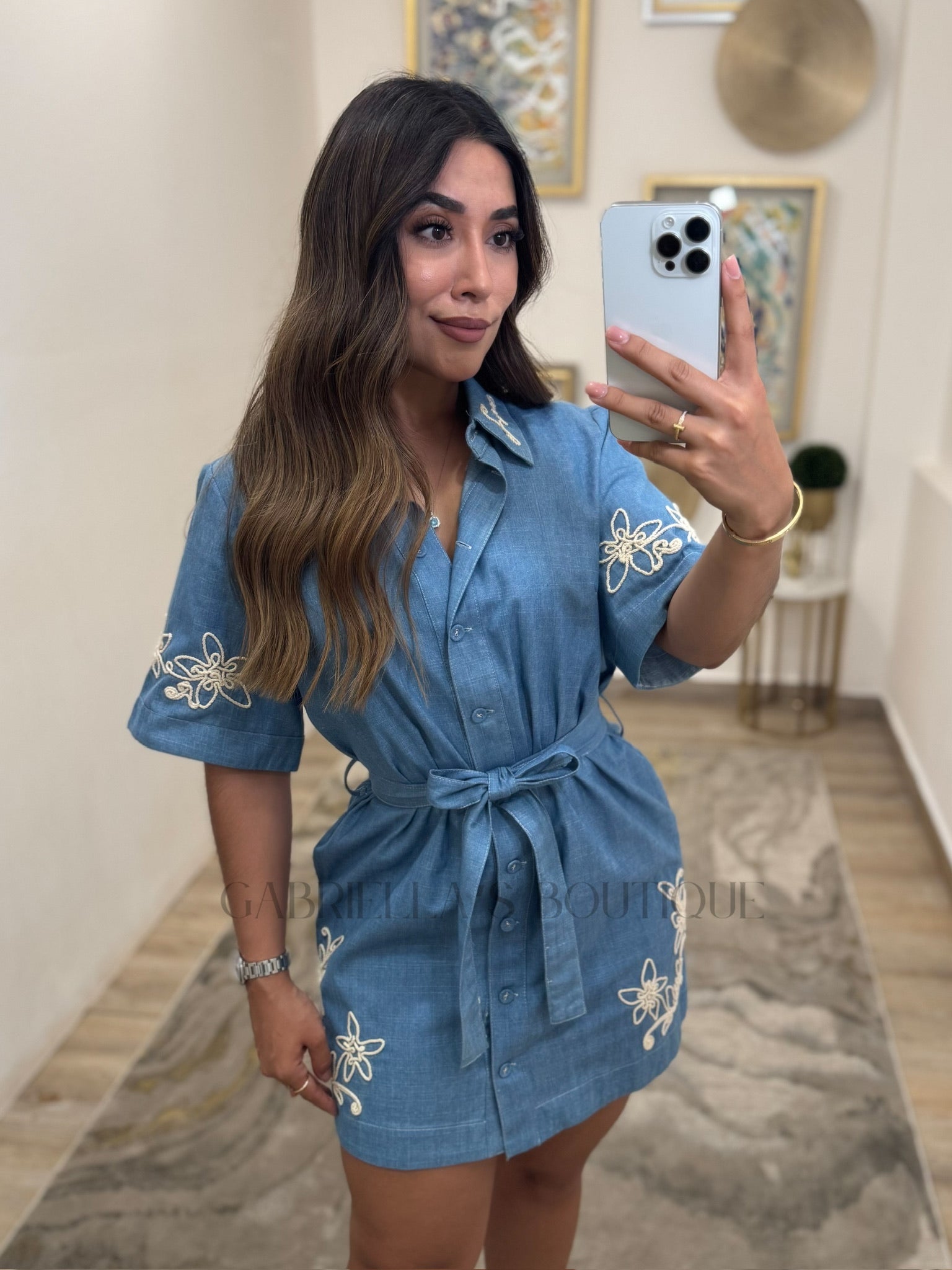 Vestido mezclilla
