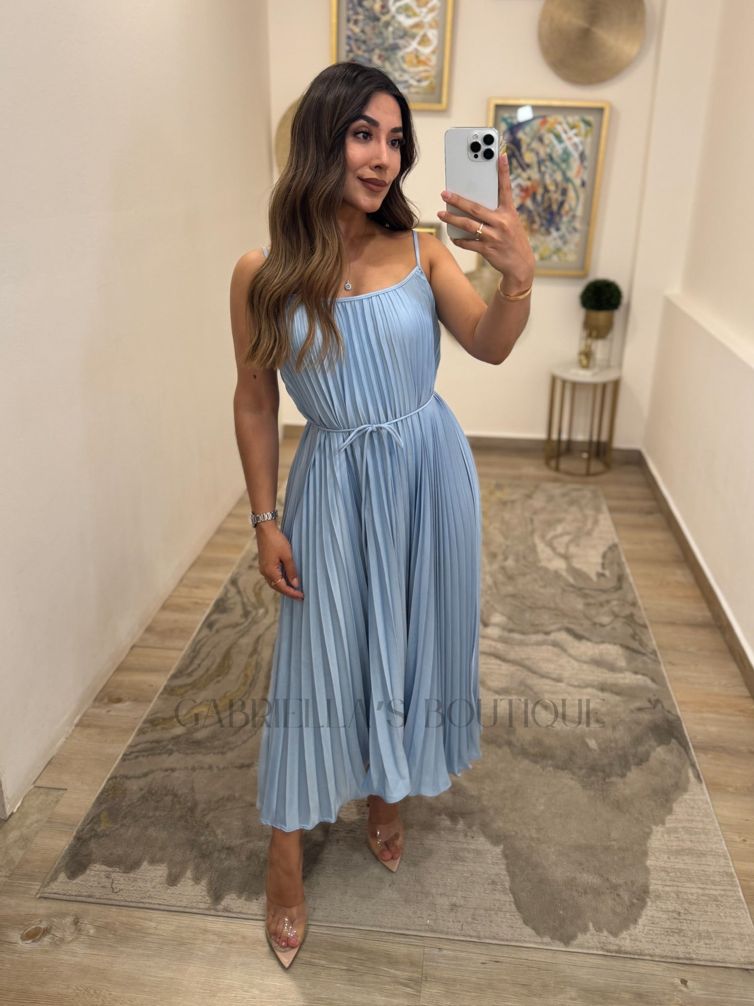 VESTIDO AZUL