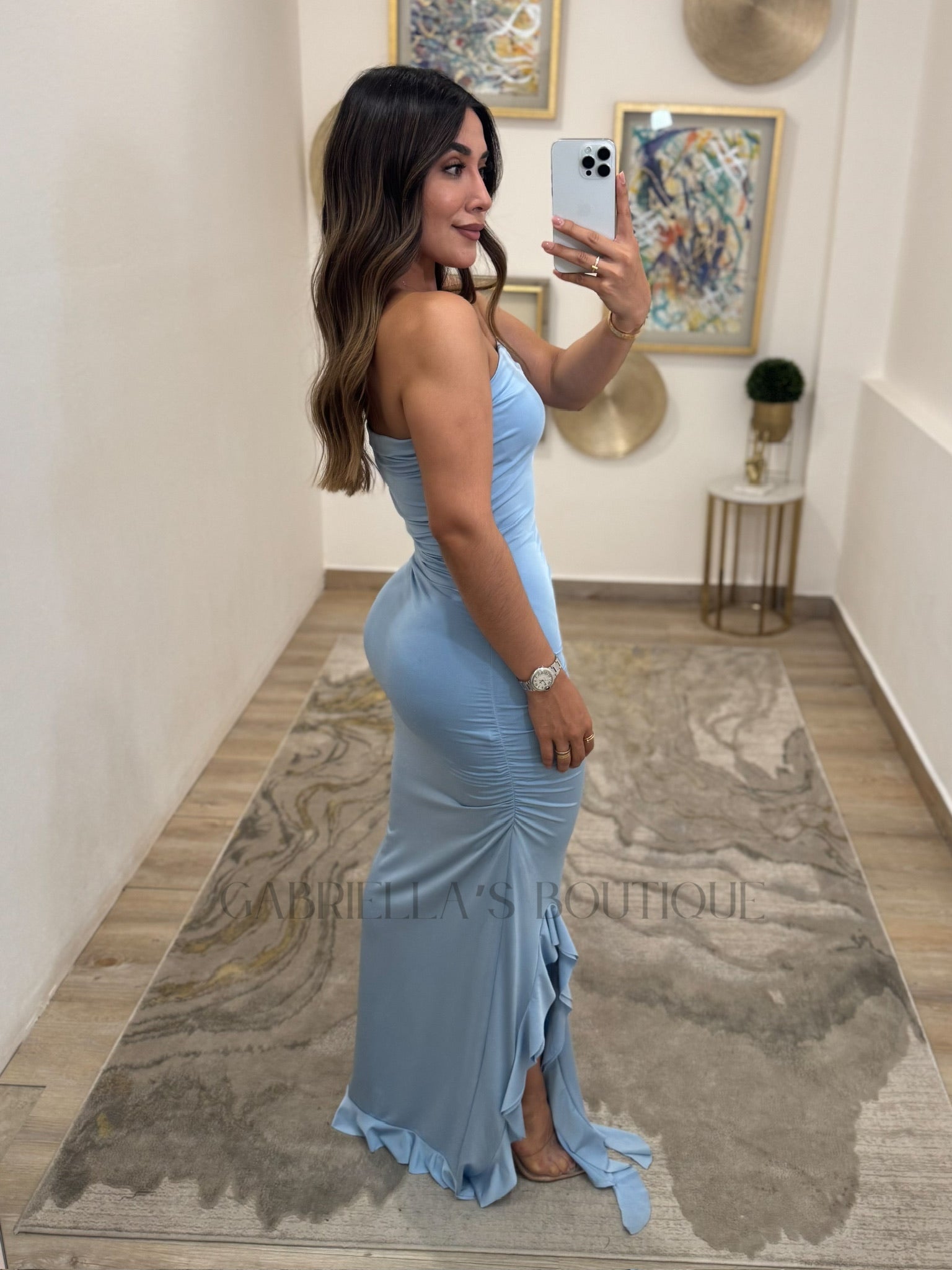 VESTIDO AZUL