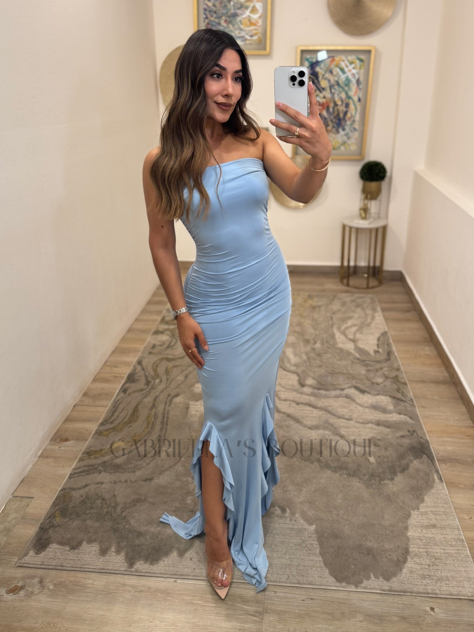 VESTIDO AZUL
