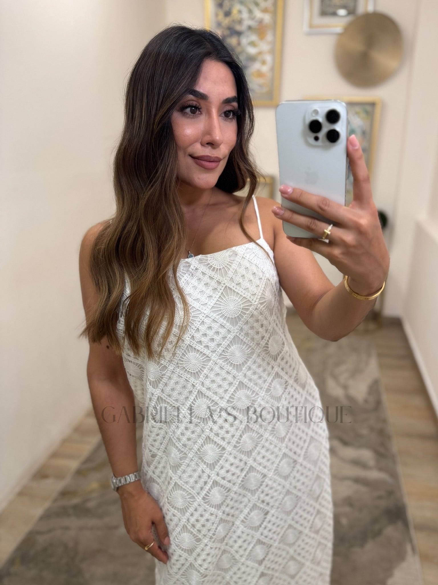 VESTIDO BLANCO