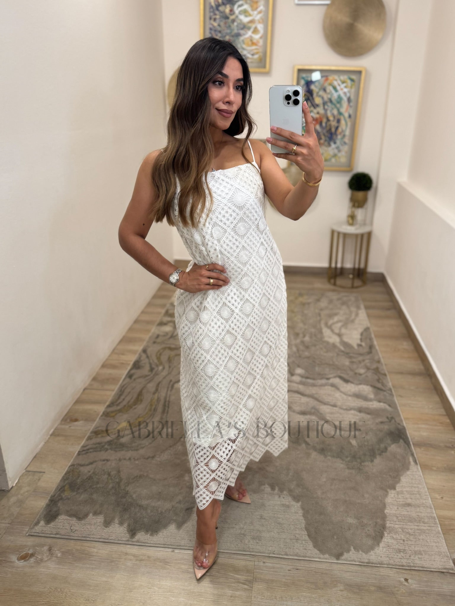 VESTIDO BLANCO