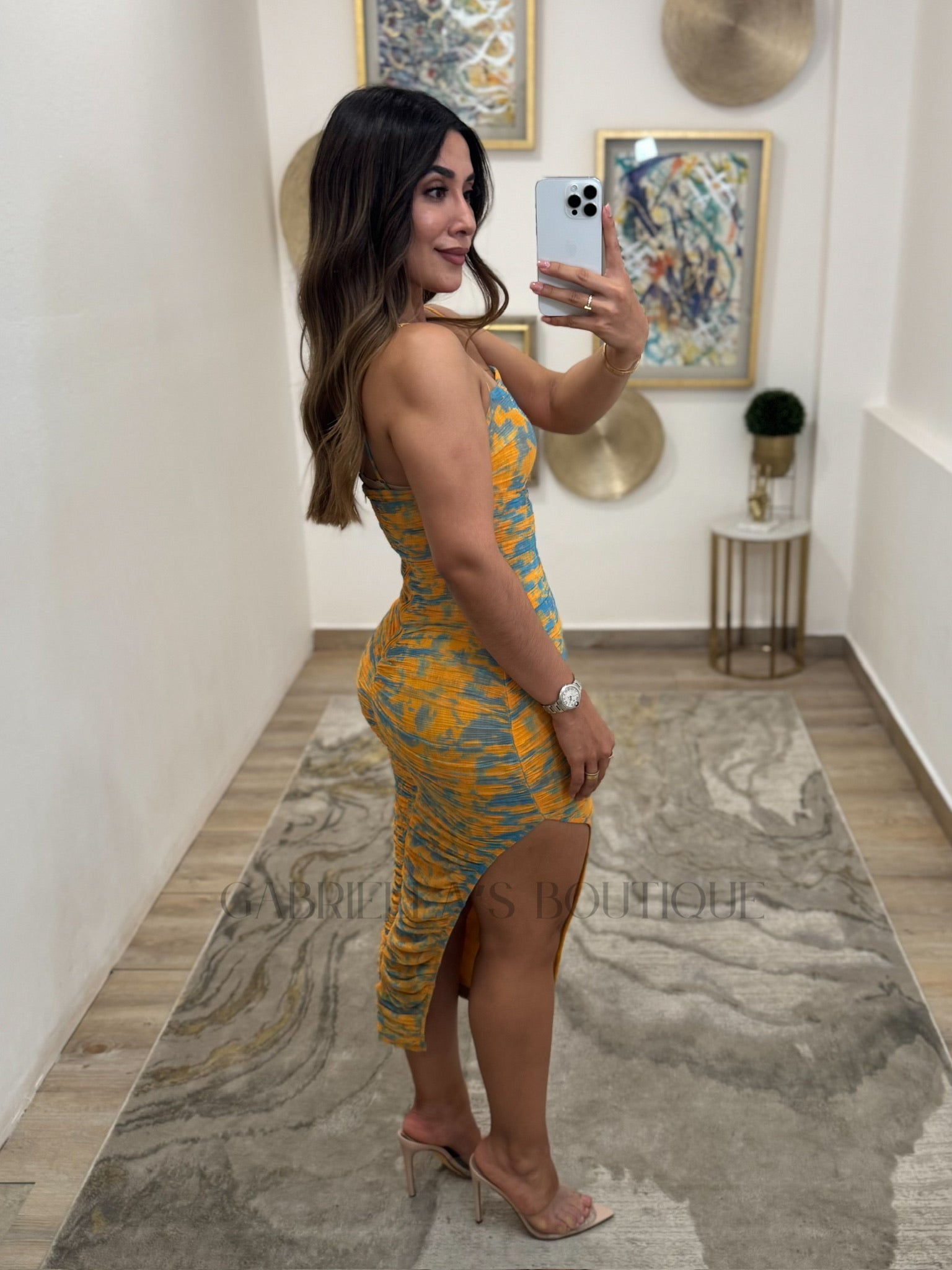 VESTIDO AMARILLO