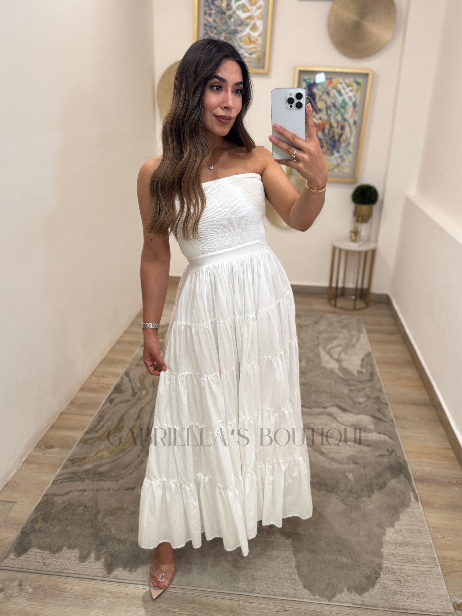 VESTIDO BLANCO