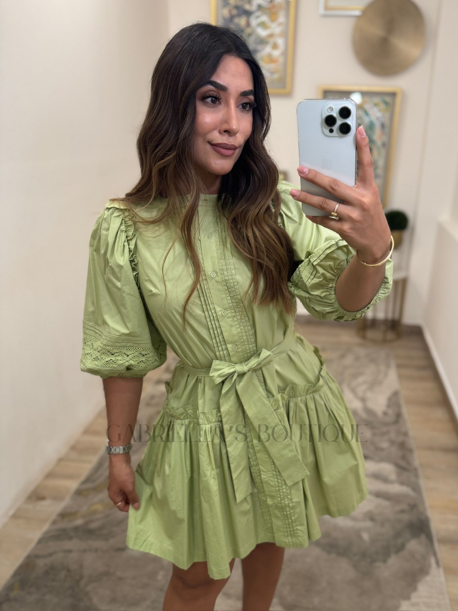 Vestido verde