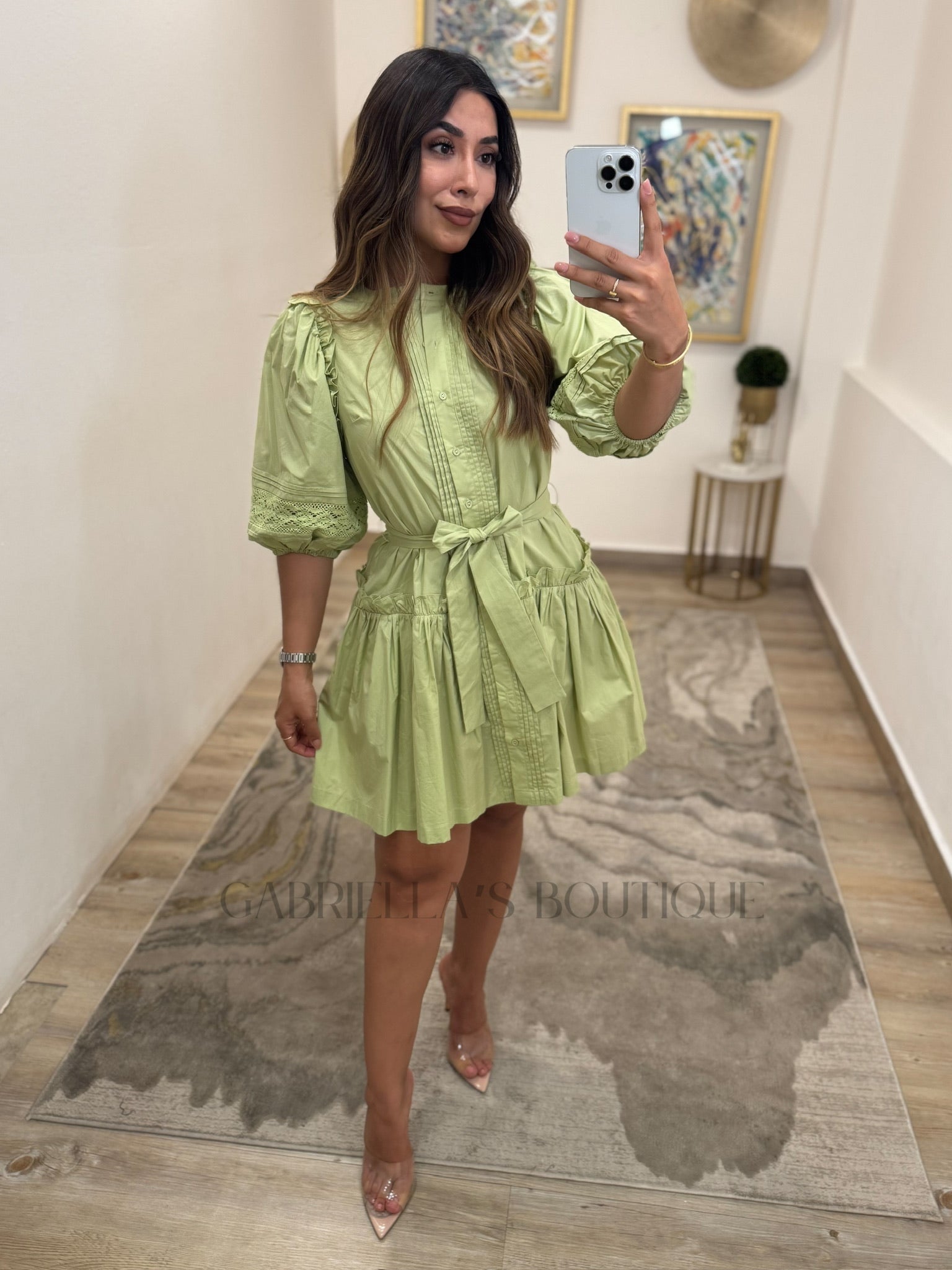 Vestido verde