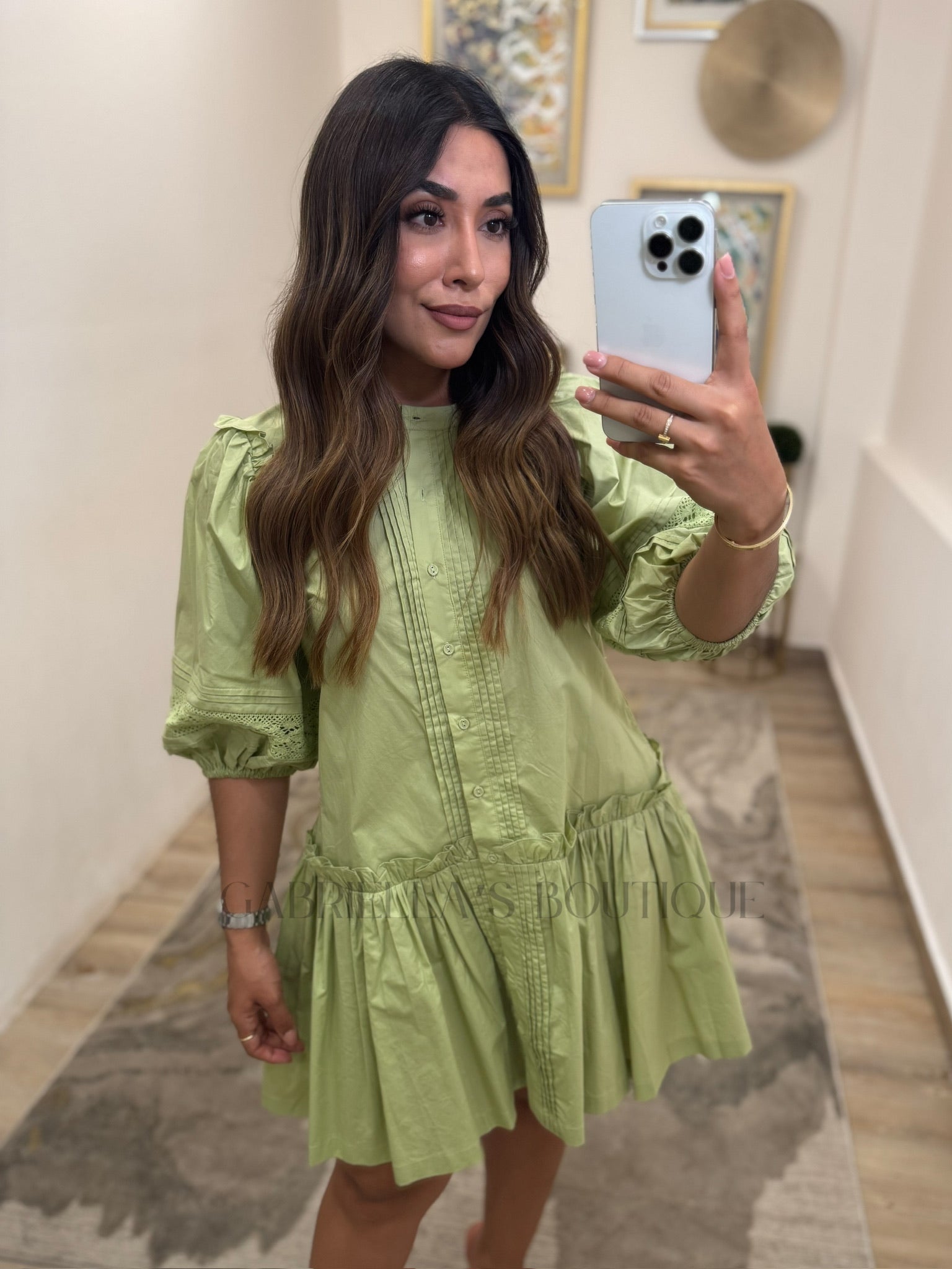 Vestido verde