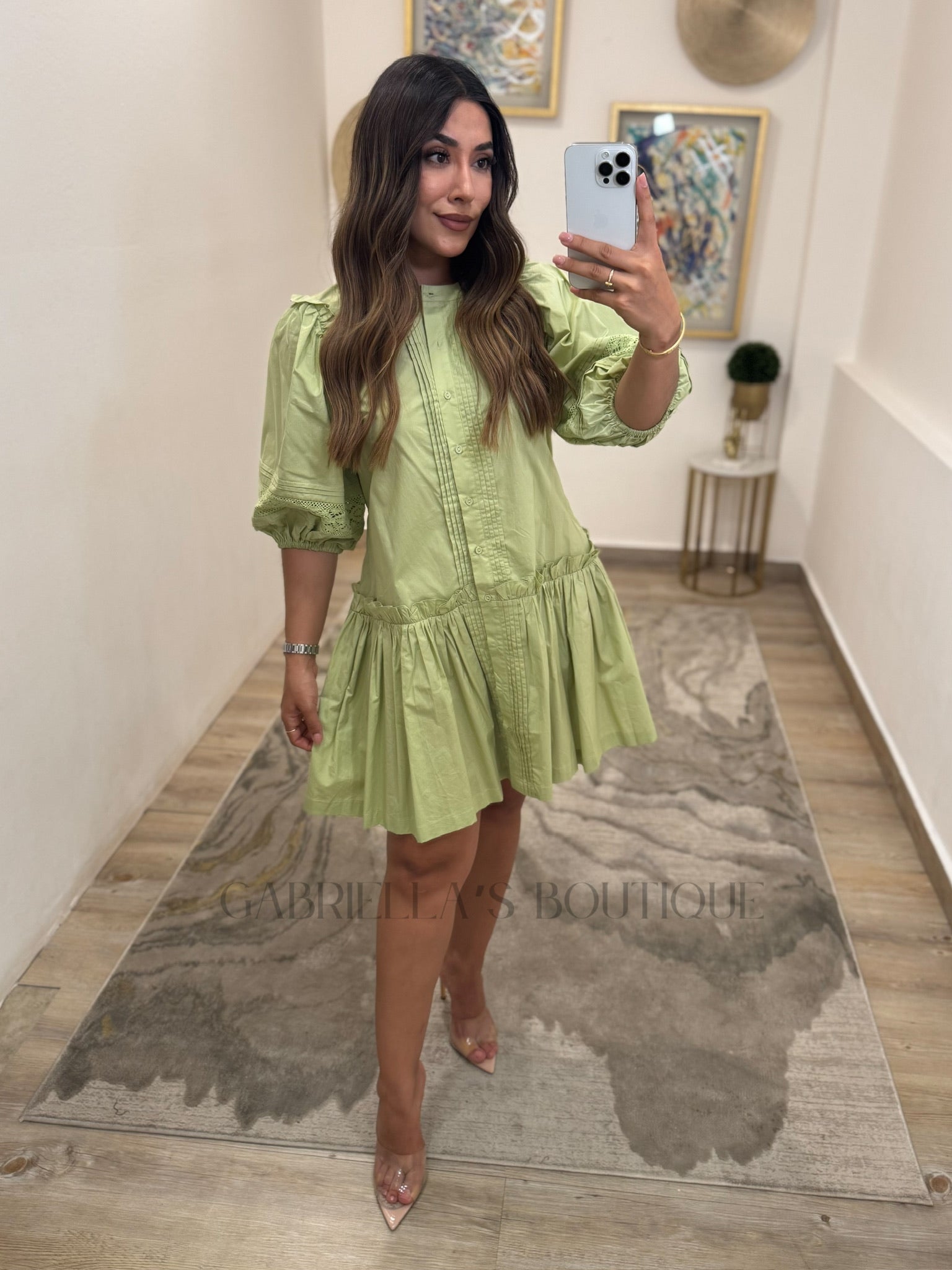 Vestido verde