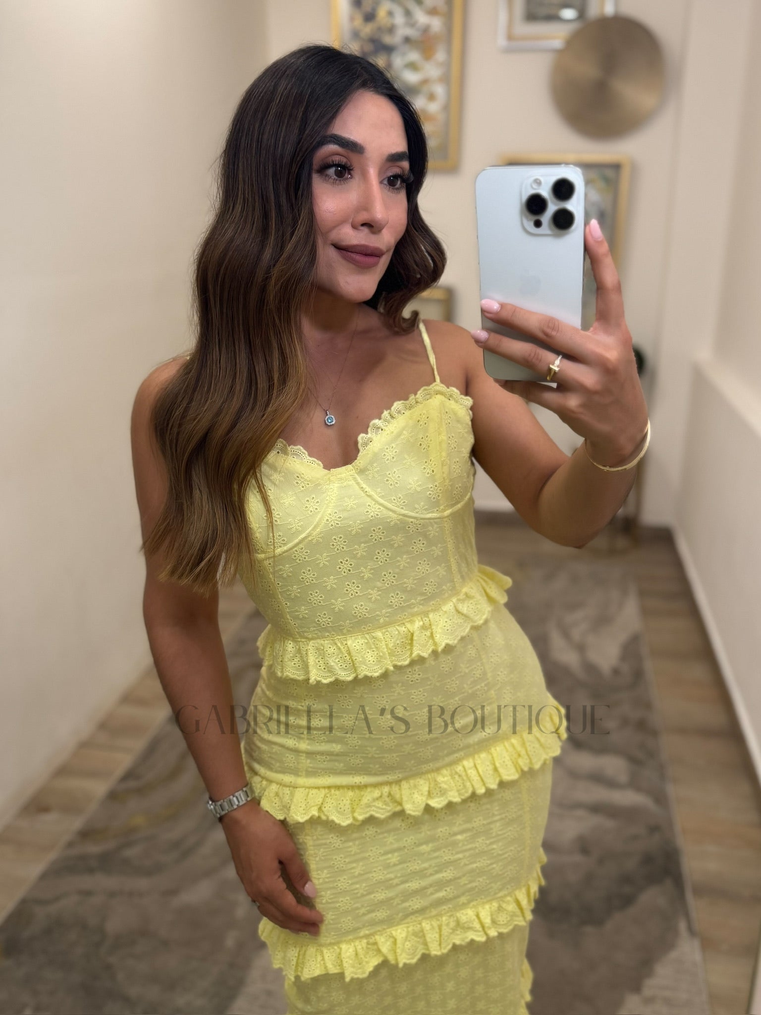 VESTIDO AMARILLO