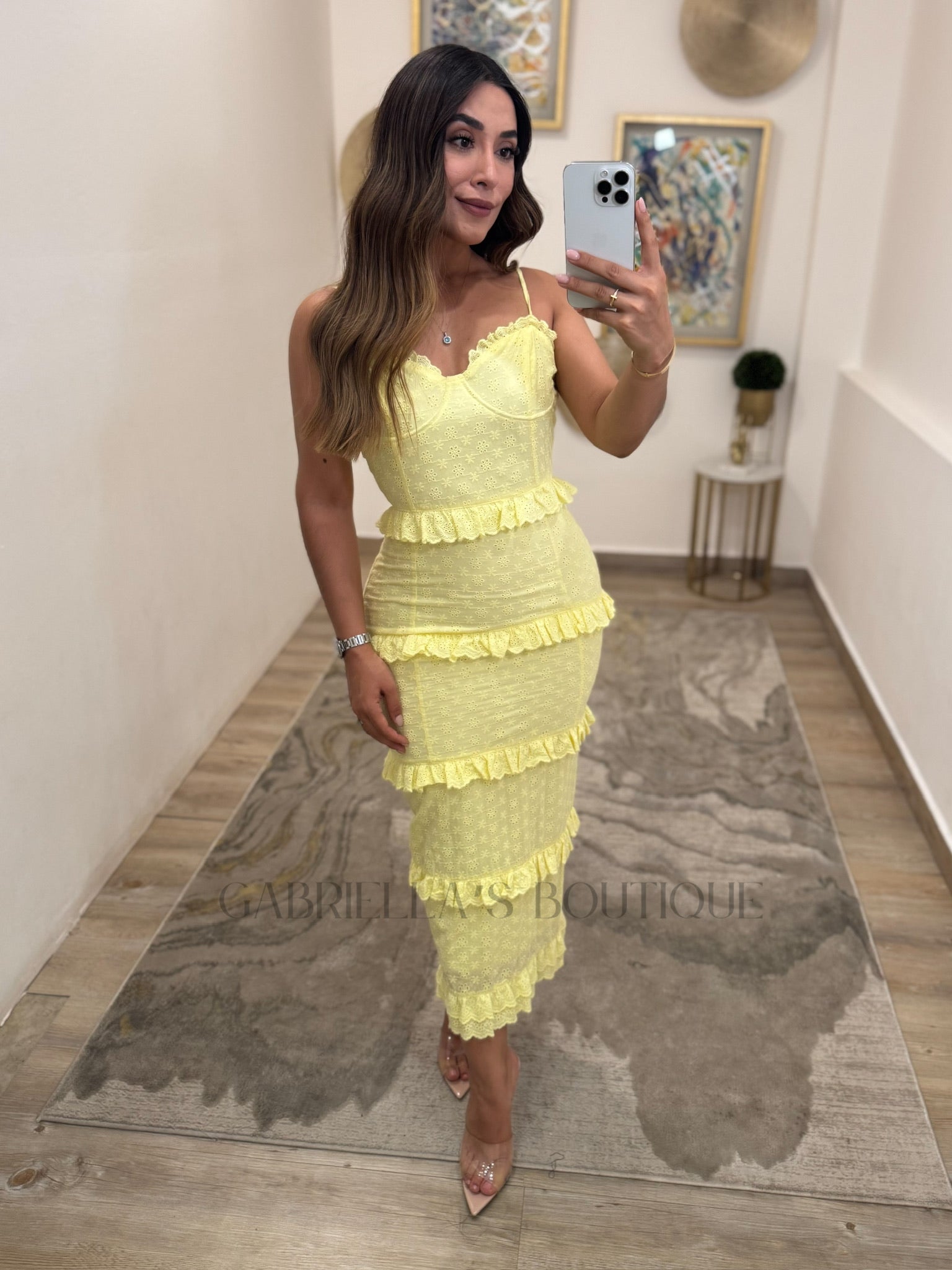 VESTIDO AMARILLO