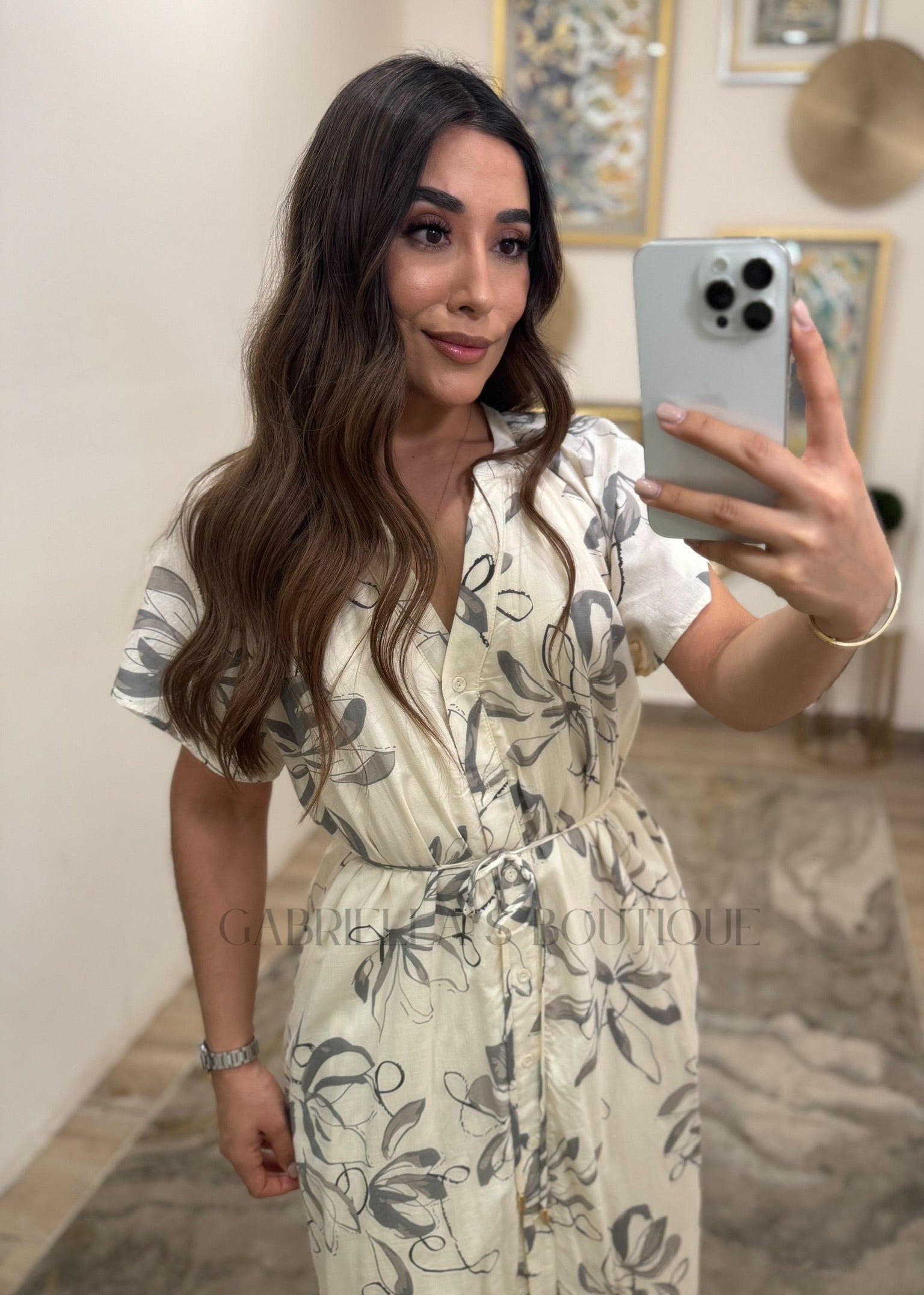 Vestido Beige