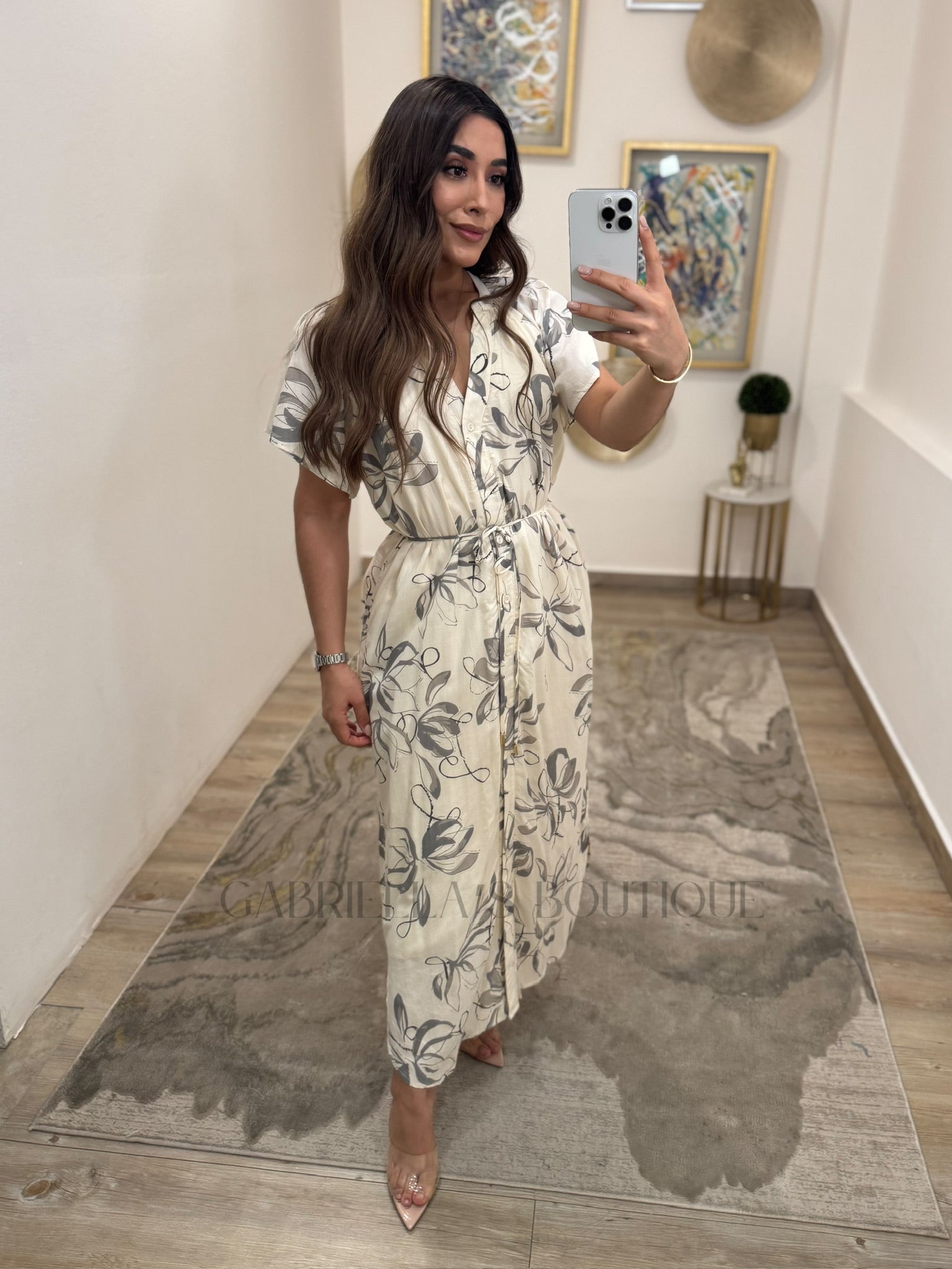 Vestido Beige