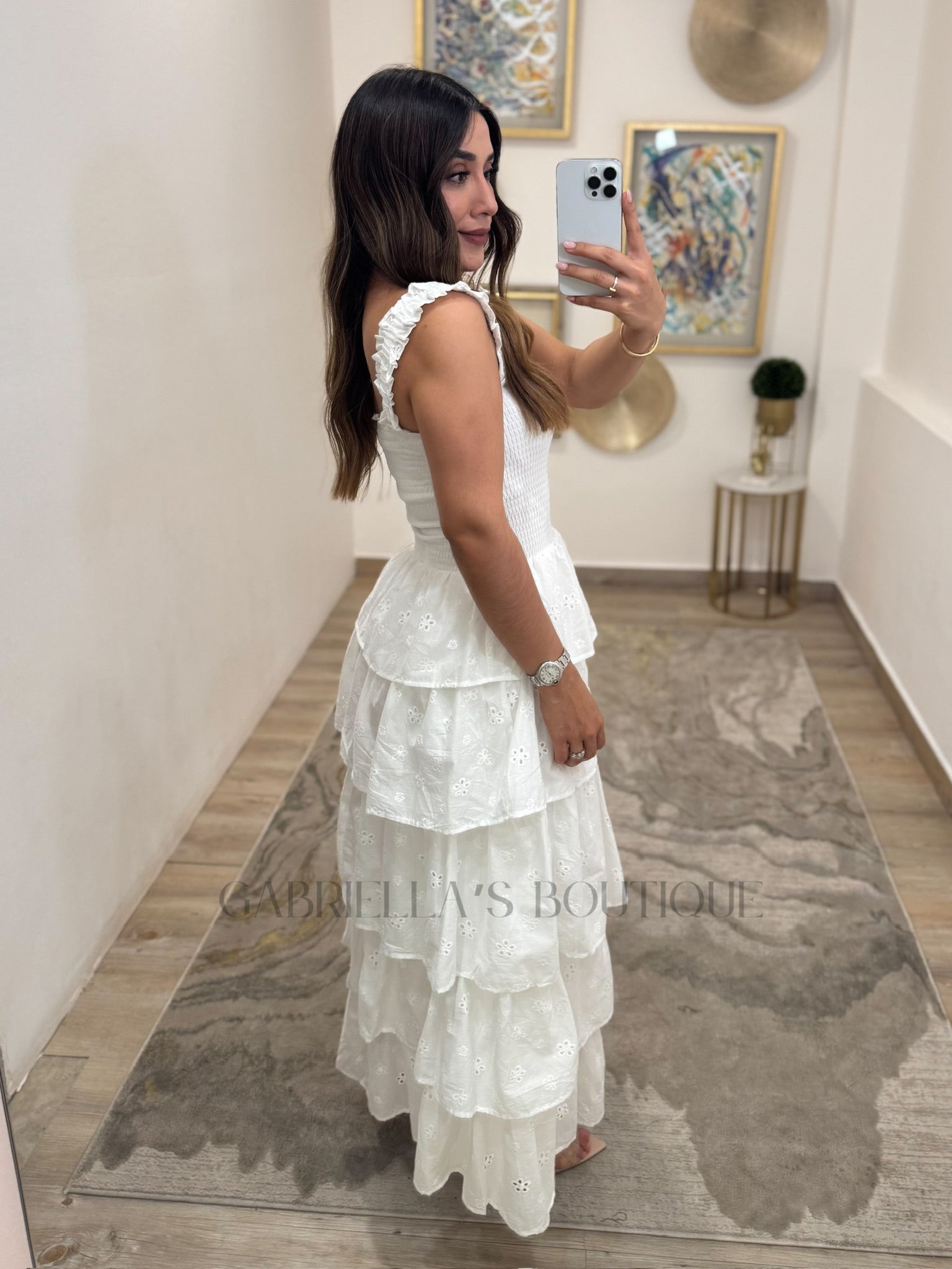 VESTIDO BLANCO