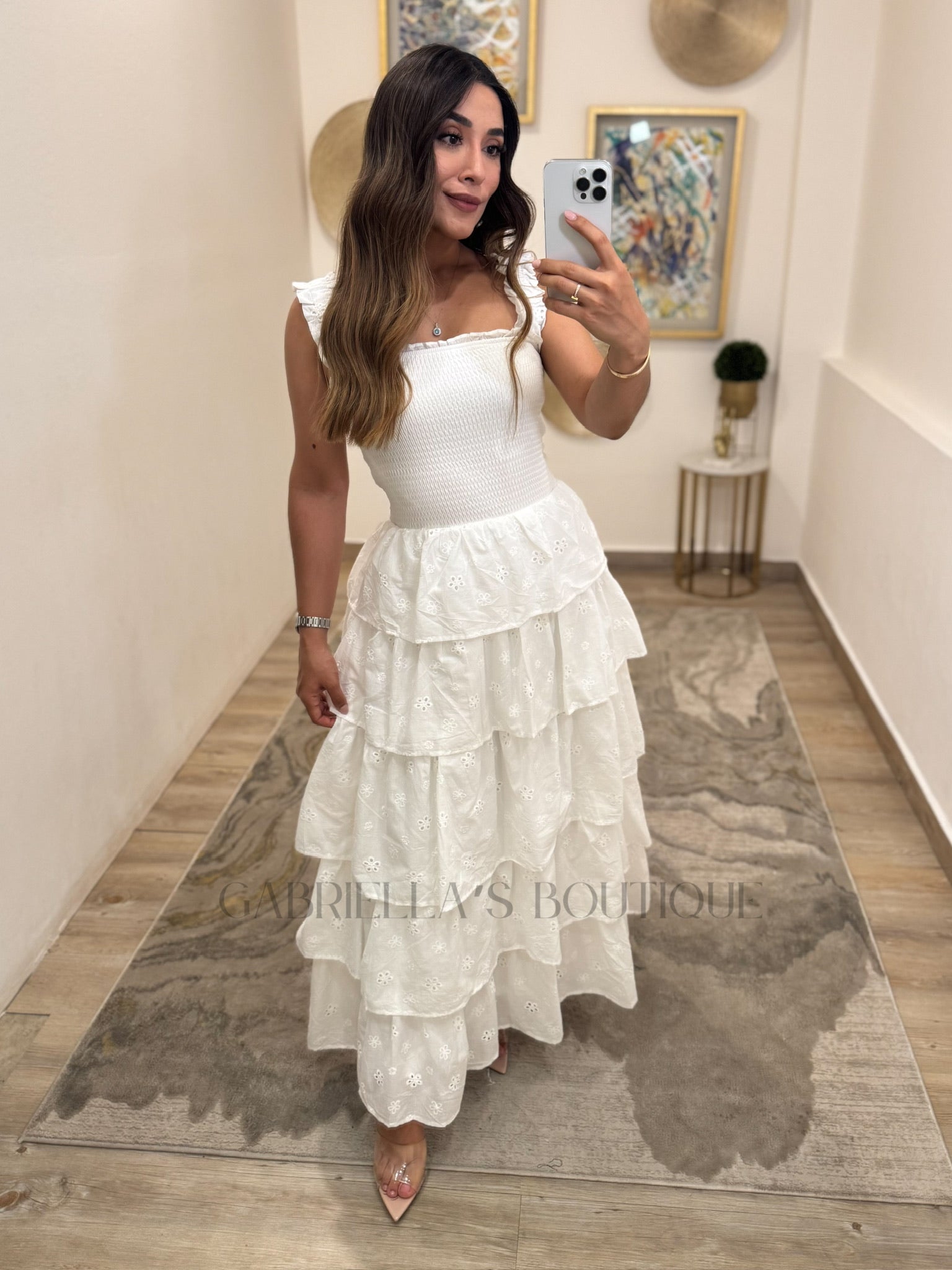 VESTIDO BLANCO