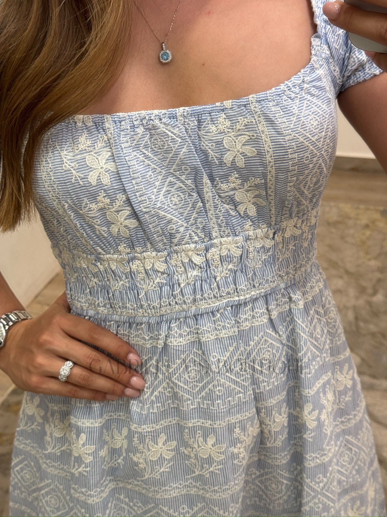 VESTIDO AZUL