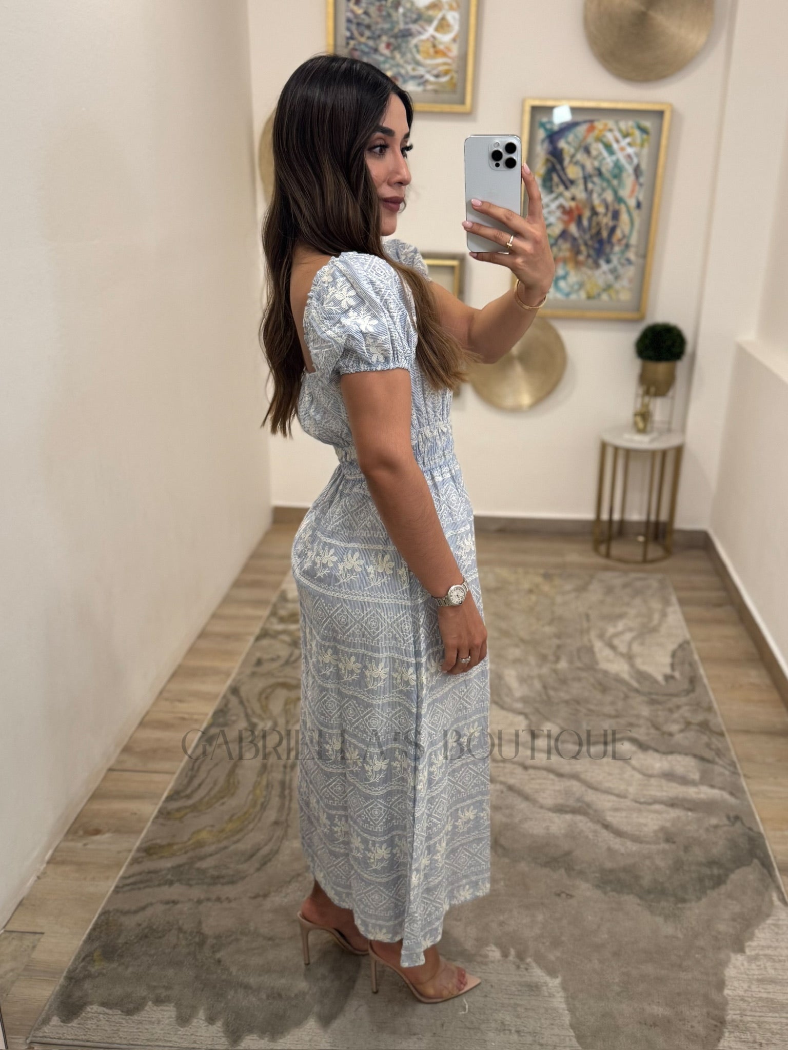 VESTIDO AZUL