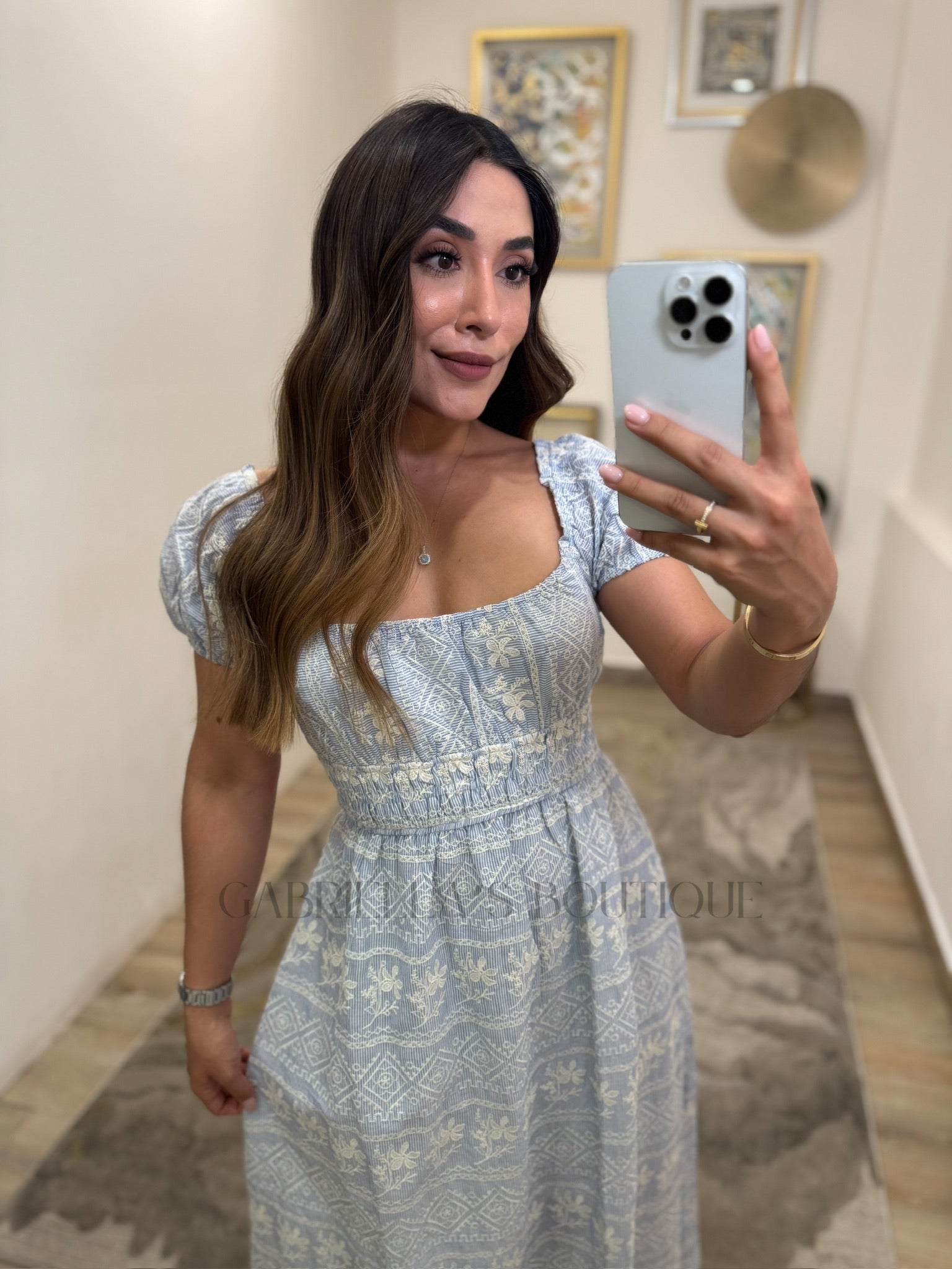 VESTIDO AZUL