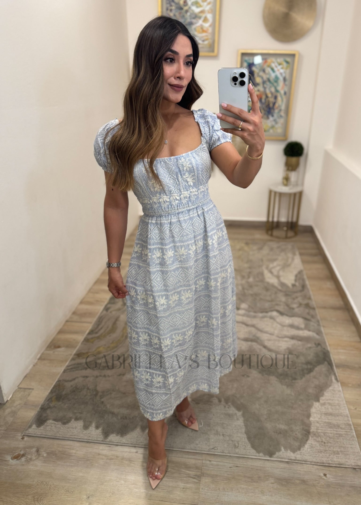 VESTIDO AZUL