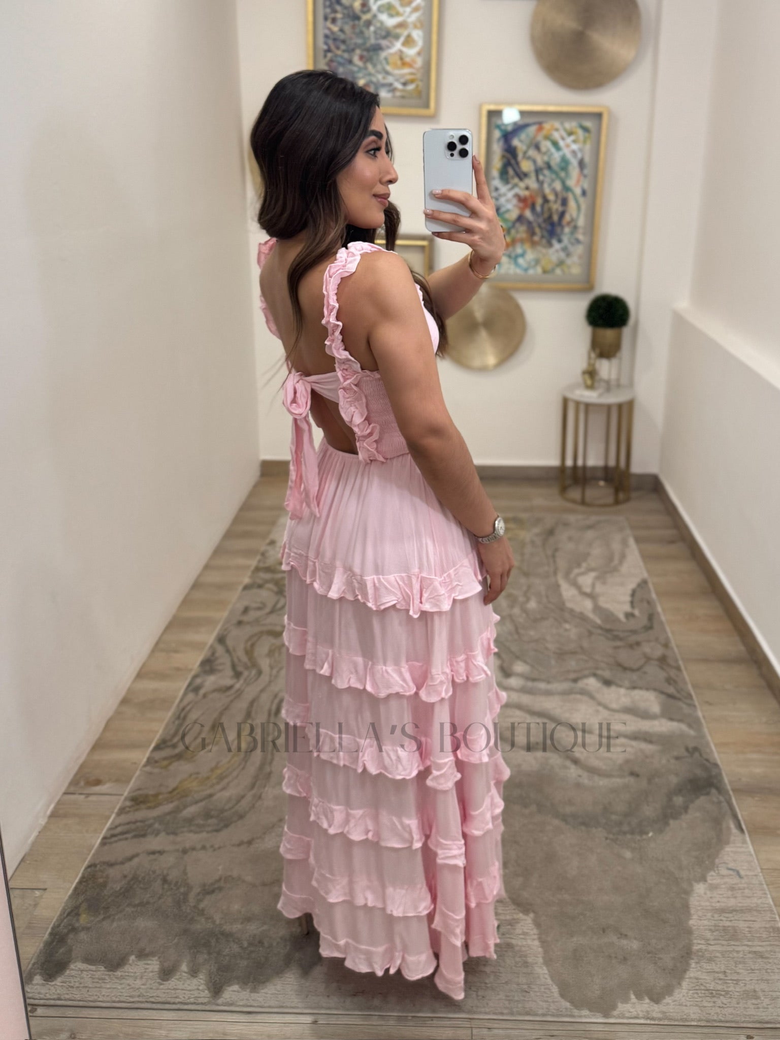 Vestido Rosa CLARO