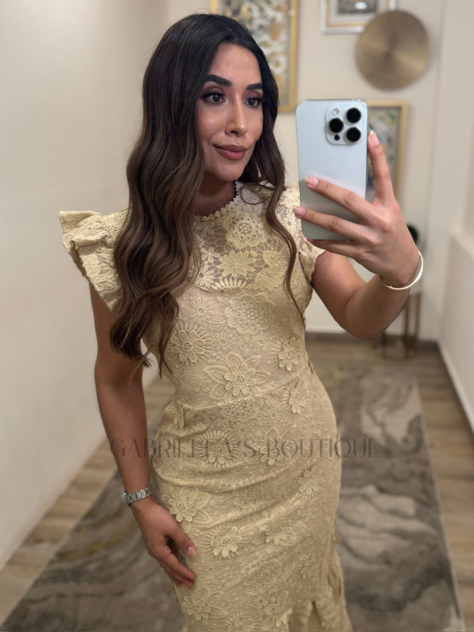 Vestido Beige