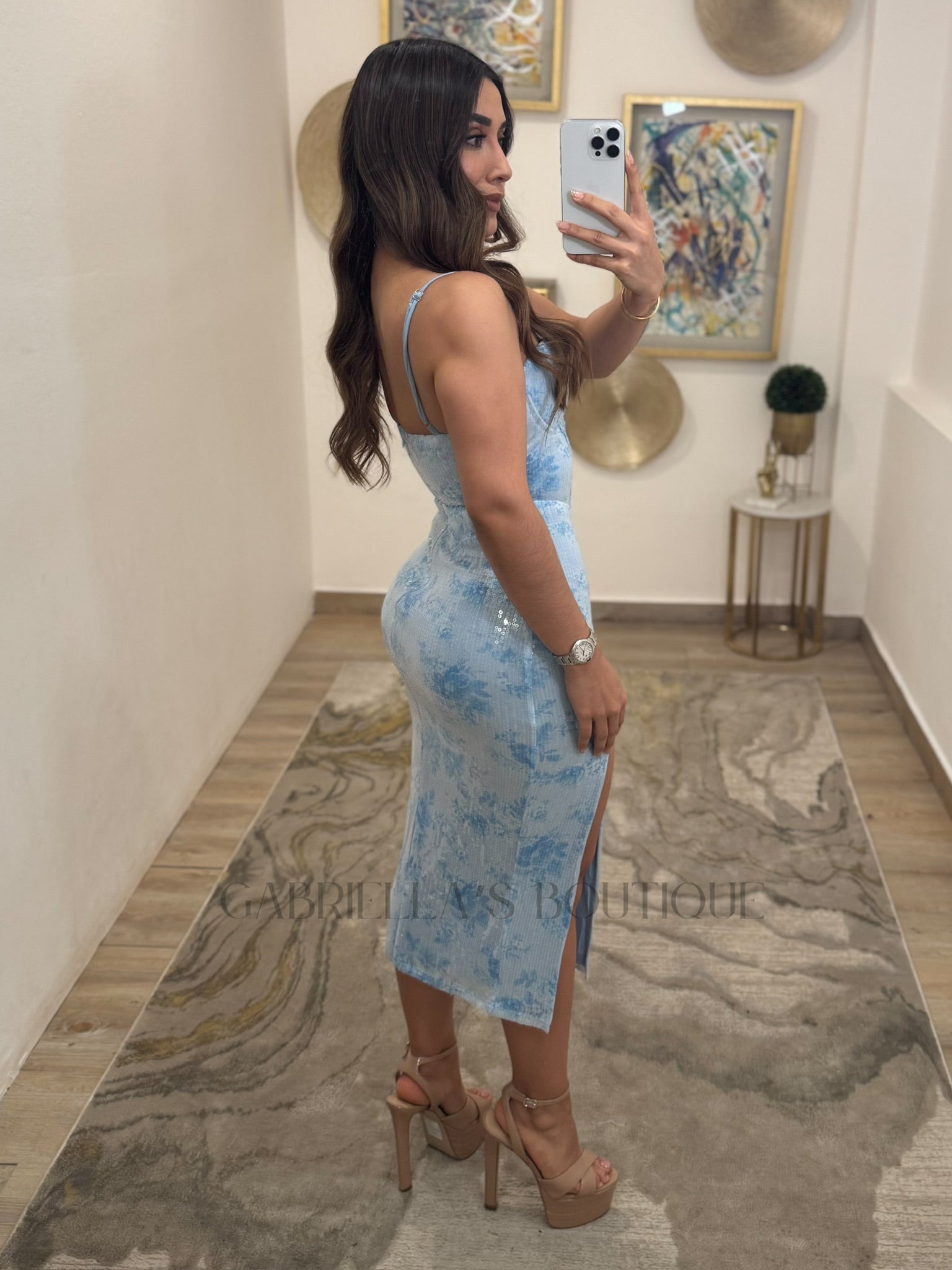 Vestido Azul