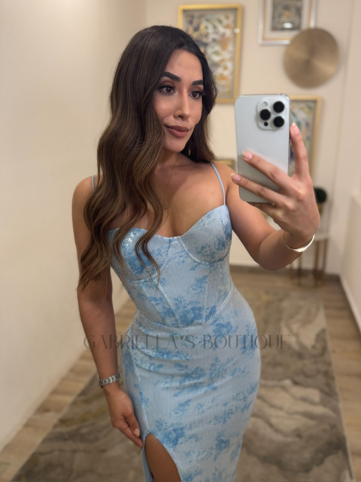 Vestido Azul