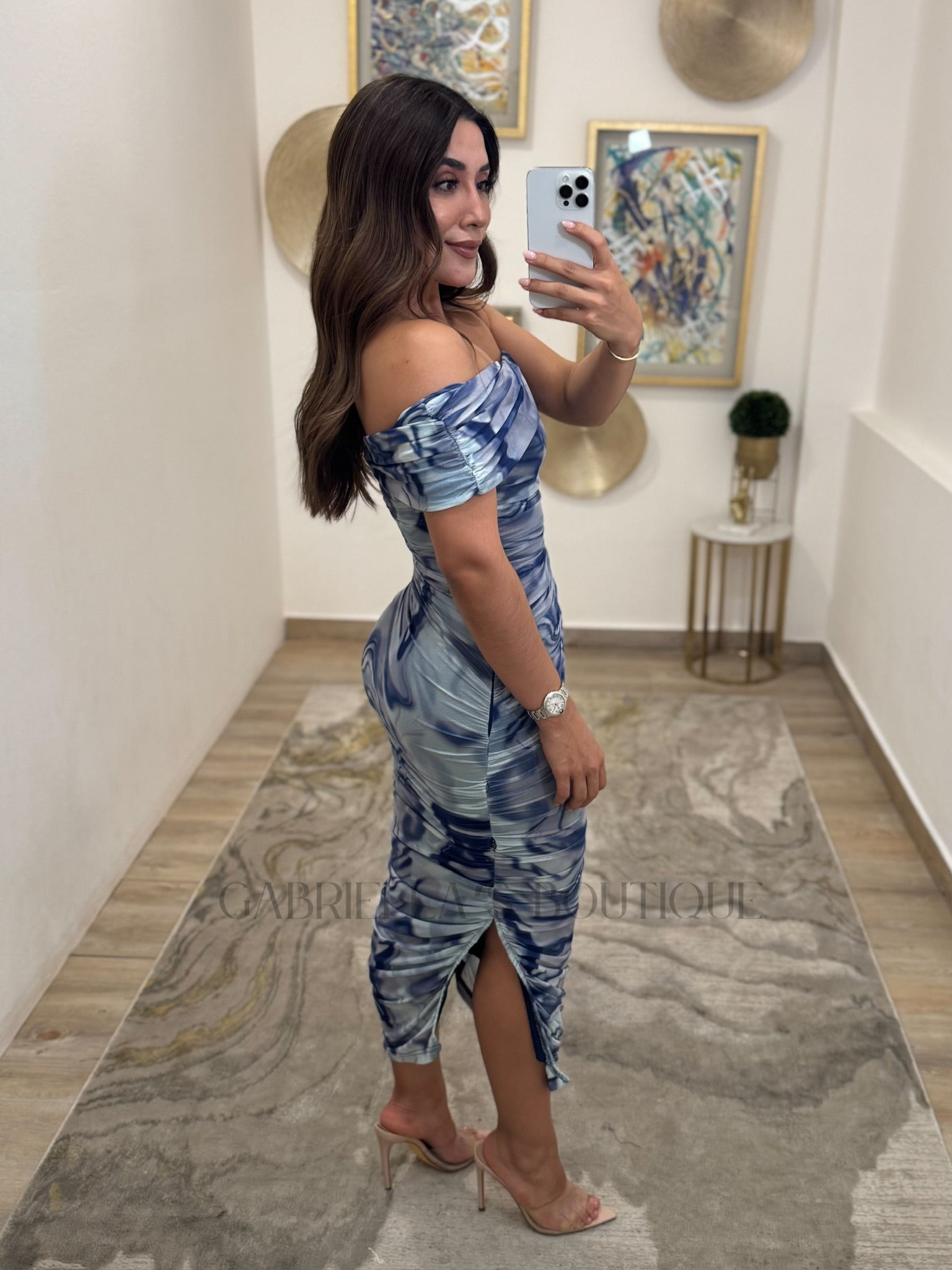 VESTIDO AZUL