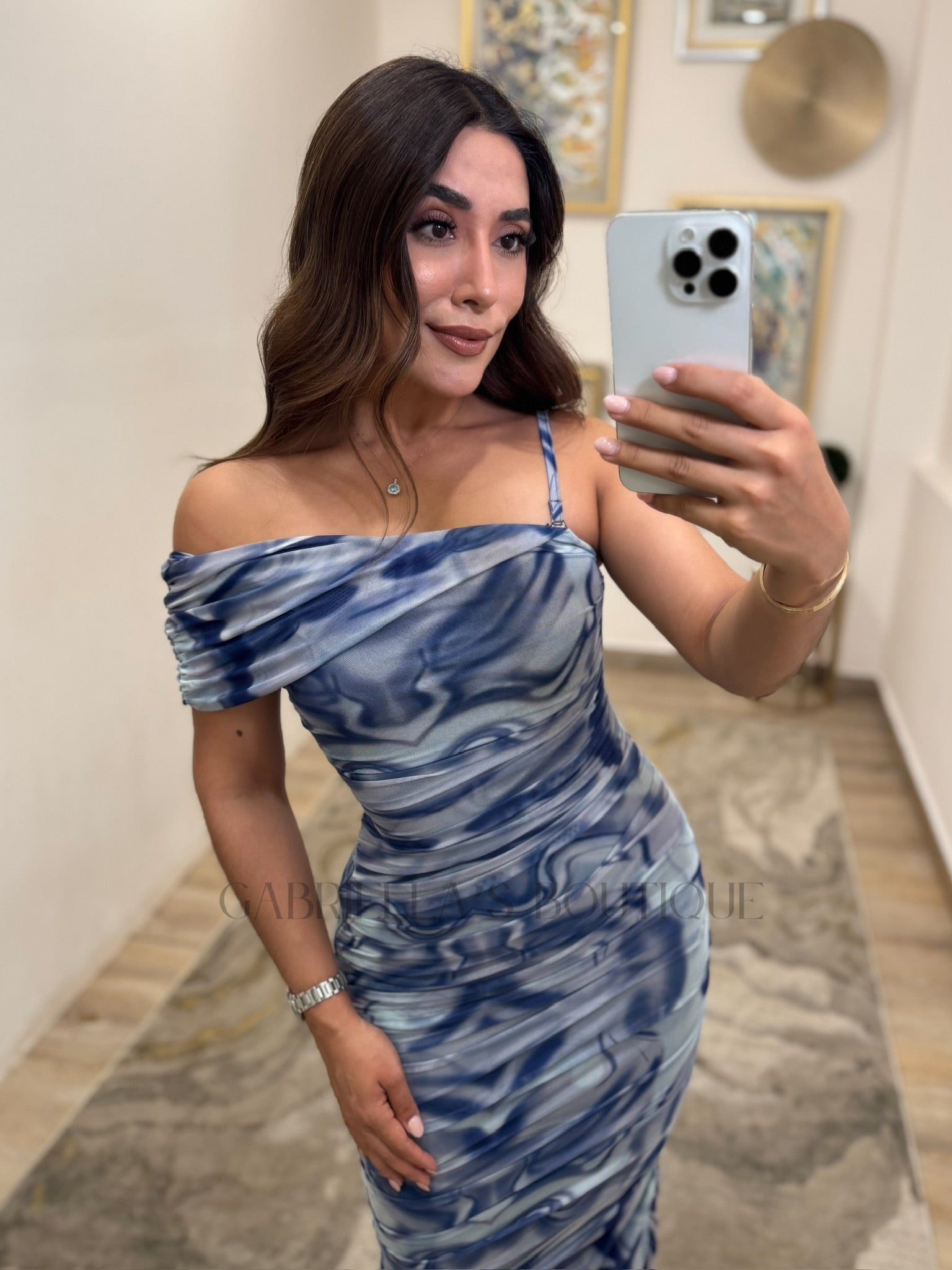 VESTIDO AZUL