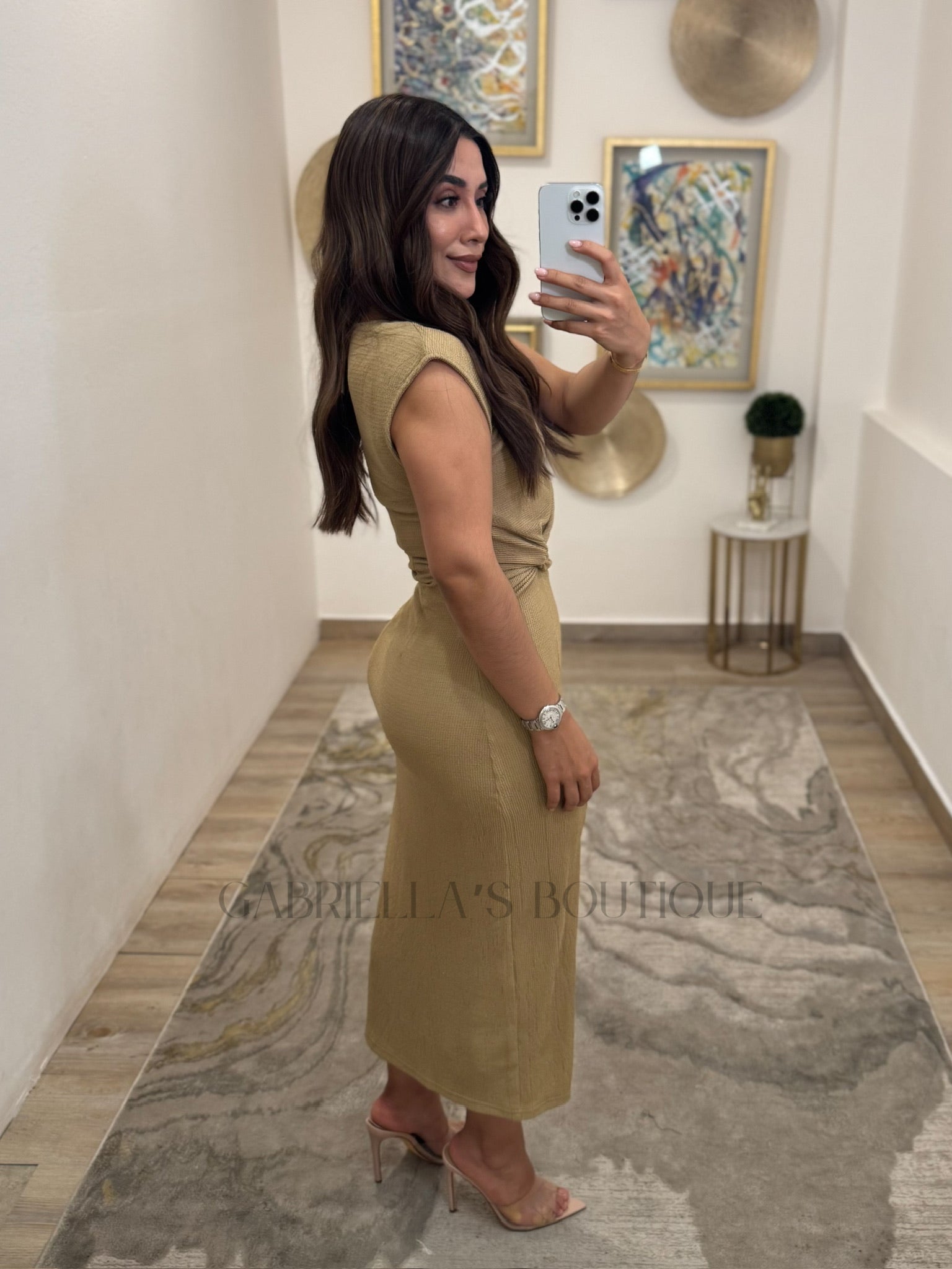 VESTIDO CAFE